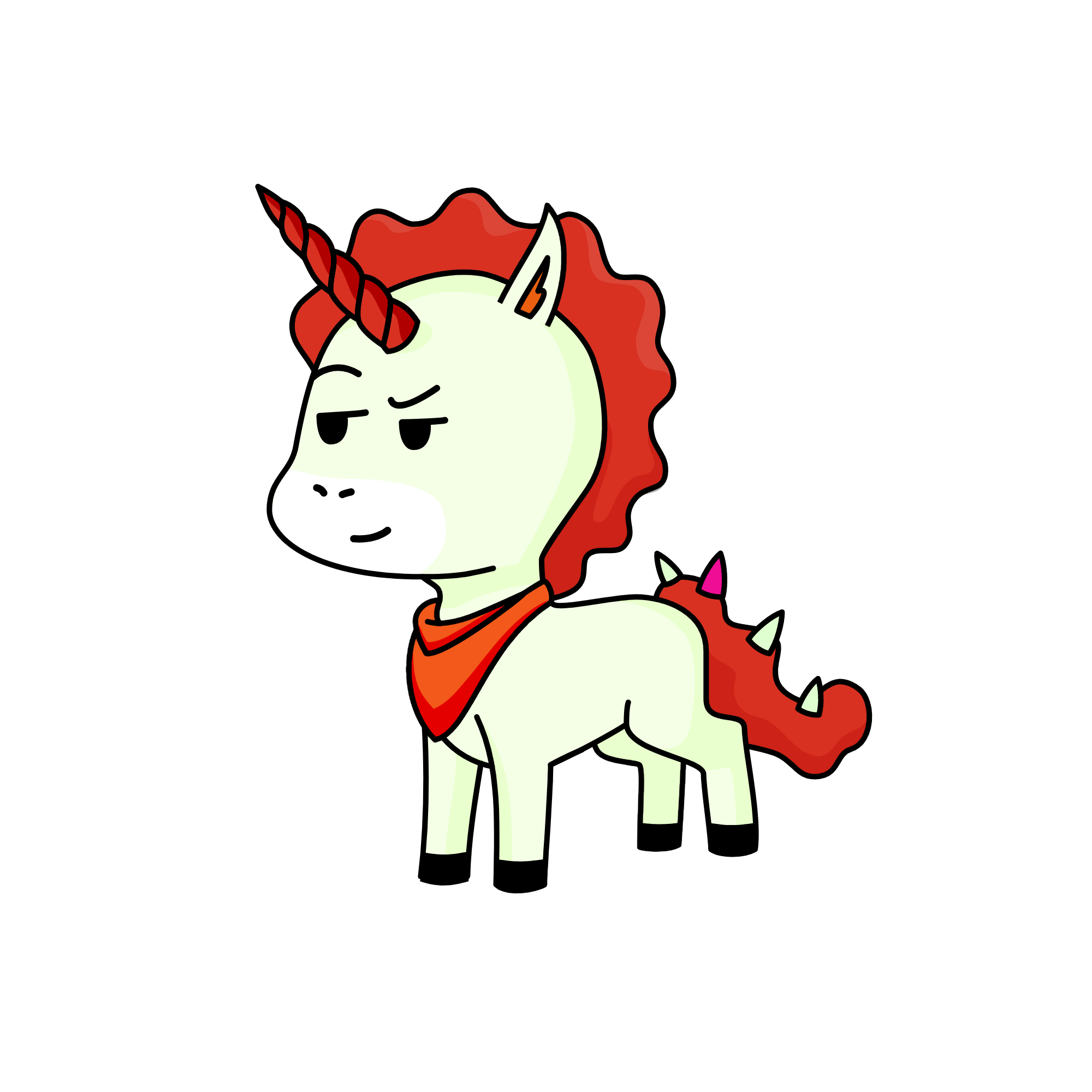 BEAN BIOS, the unicorn