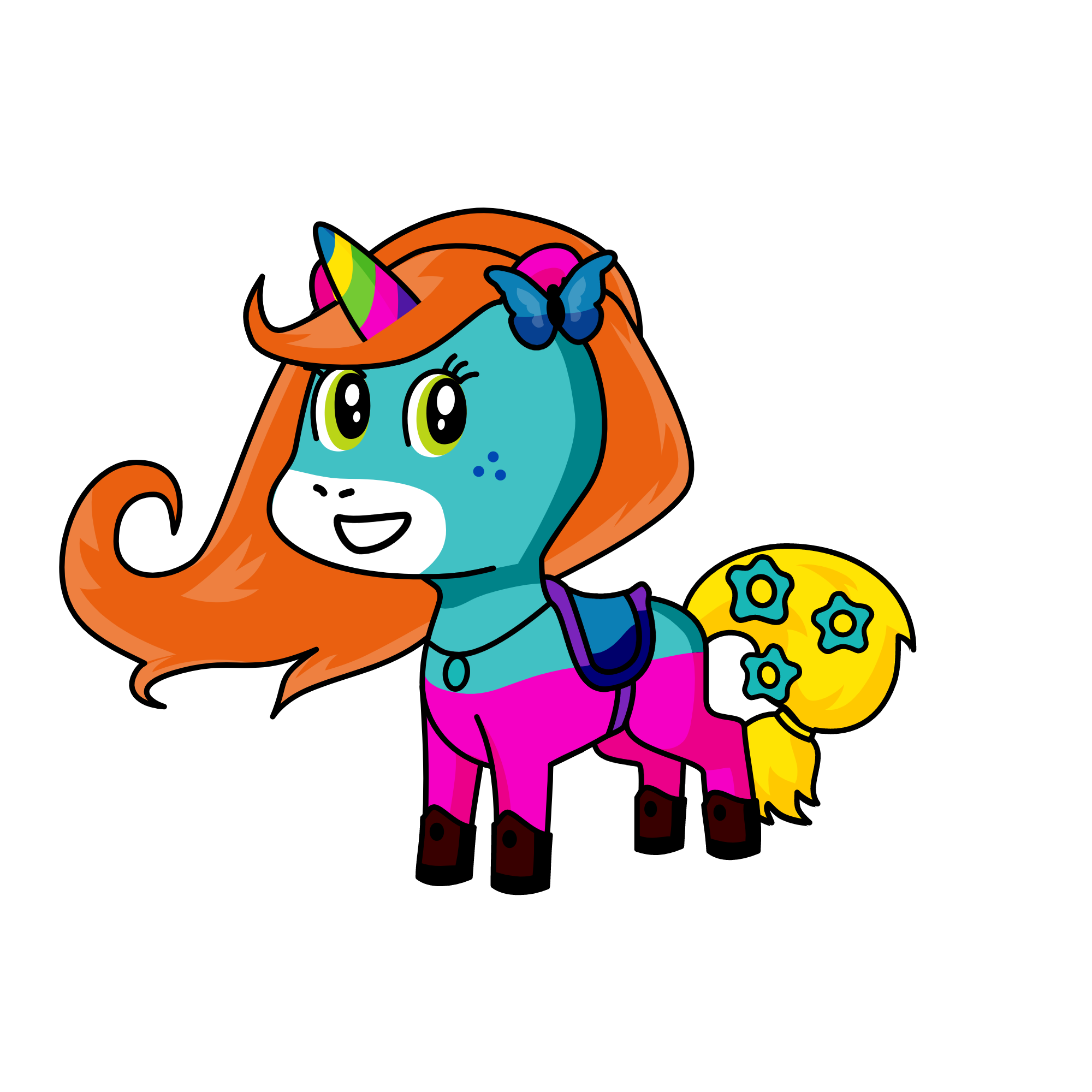 Aubriana, the unicorn