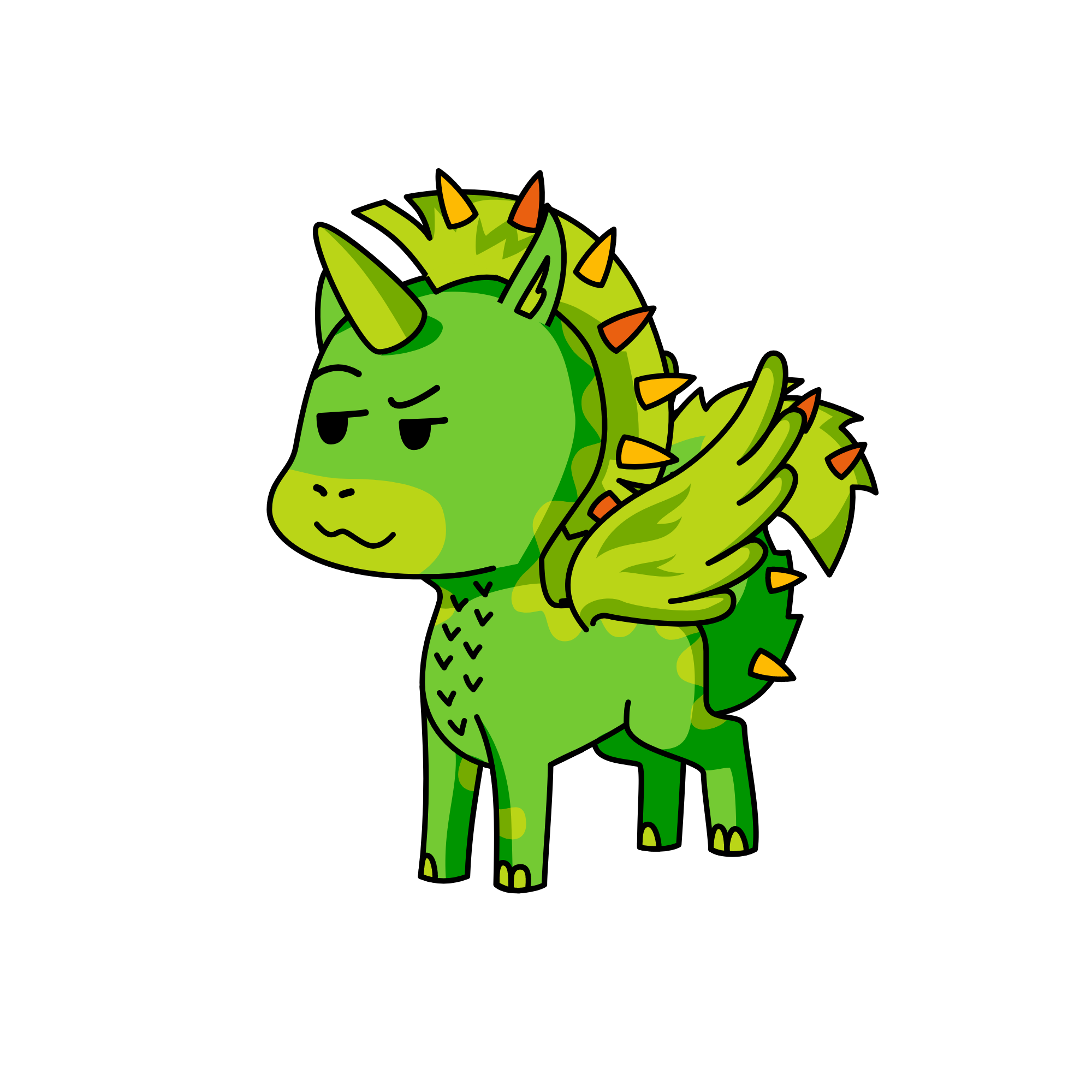 Dinocorn, the unicorn