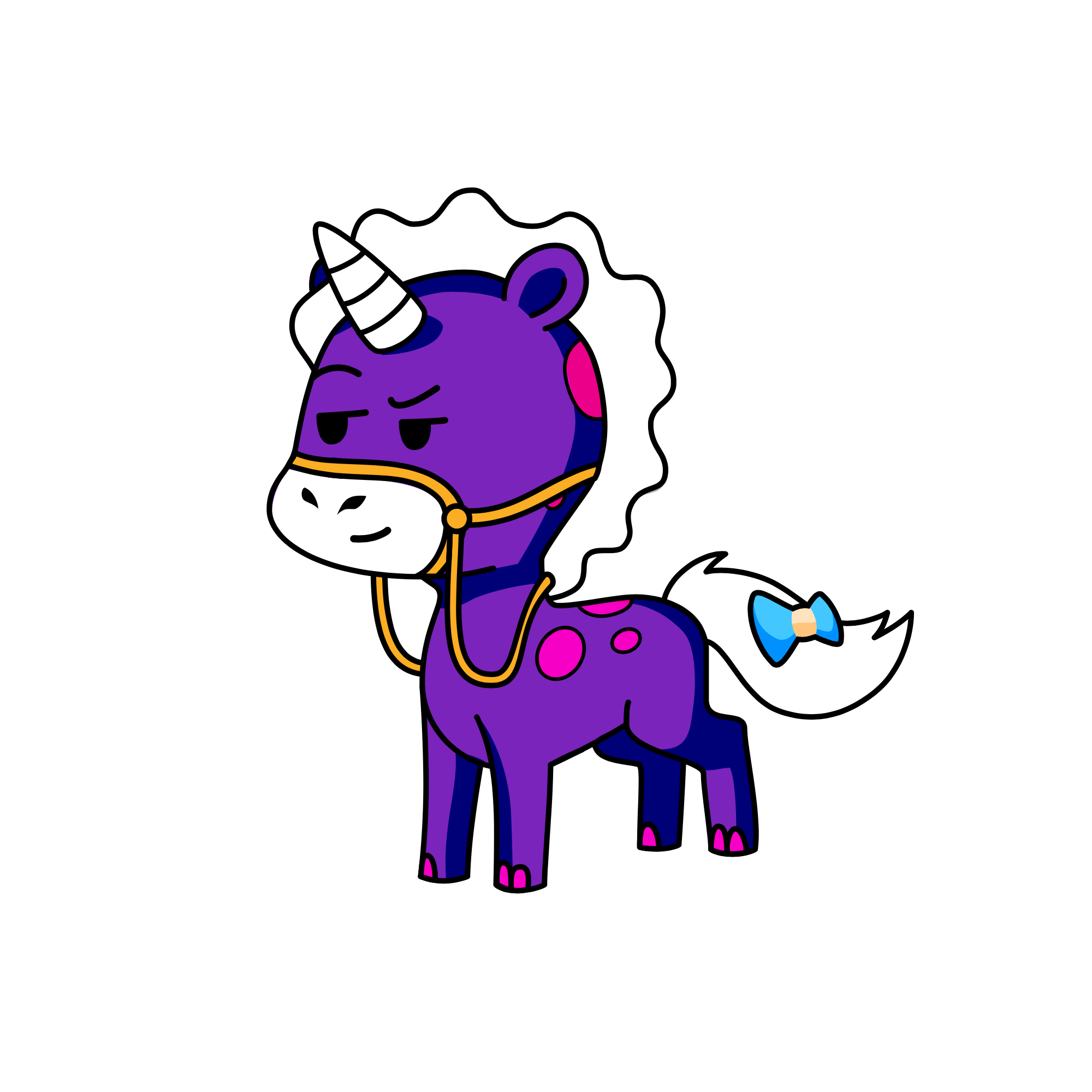 Ugly, the unicorn