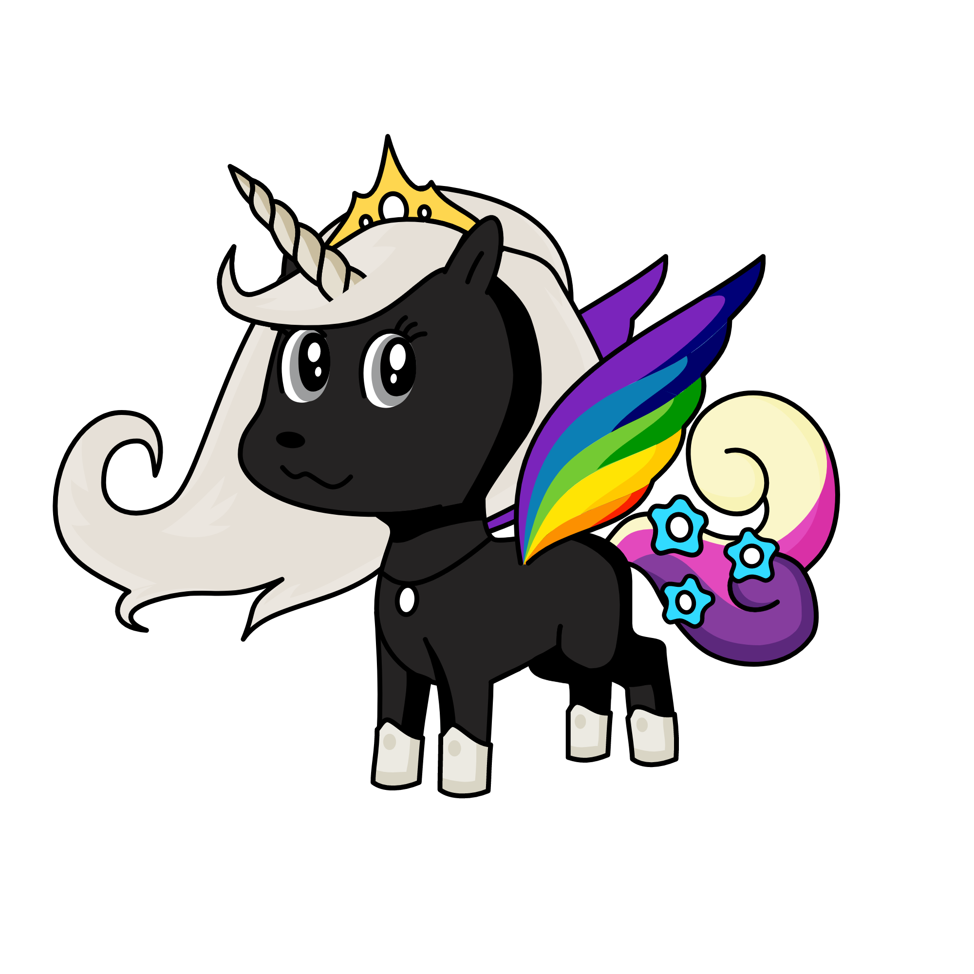 nightwing, the unicorn