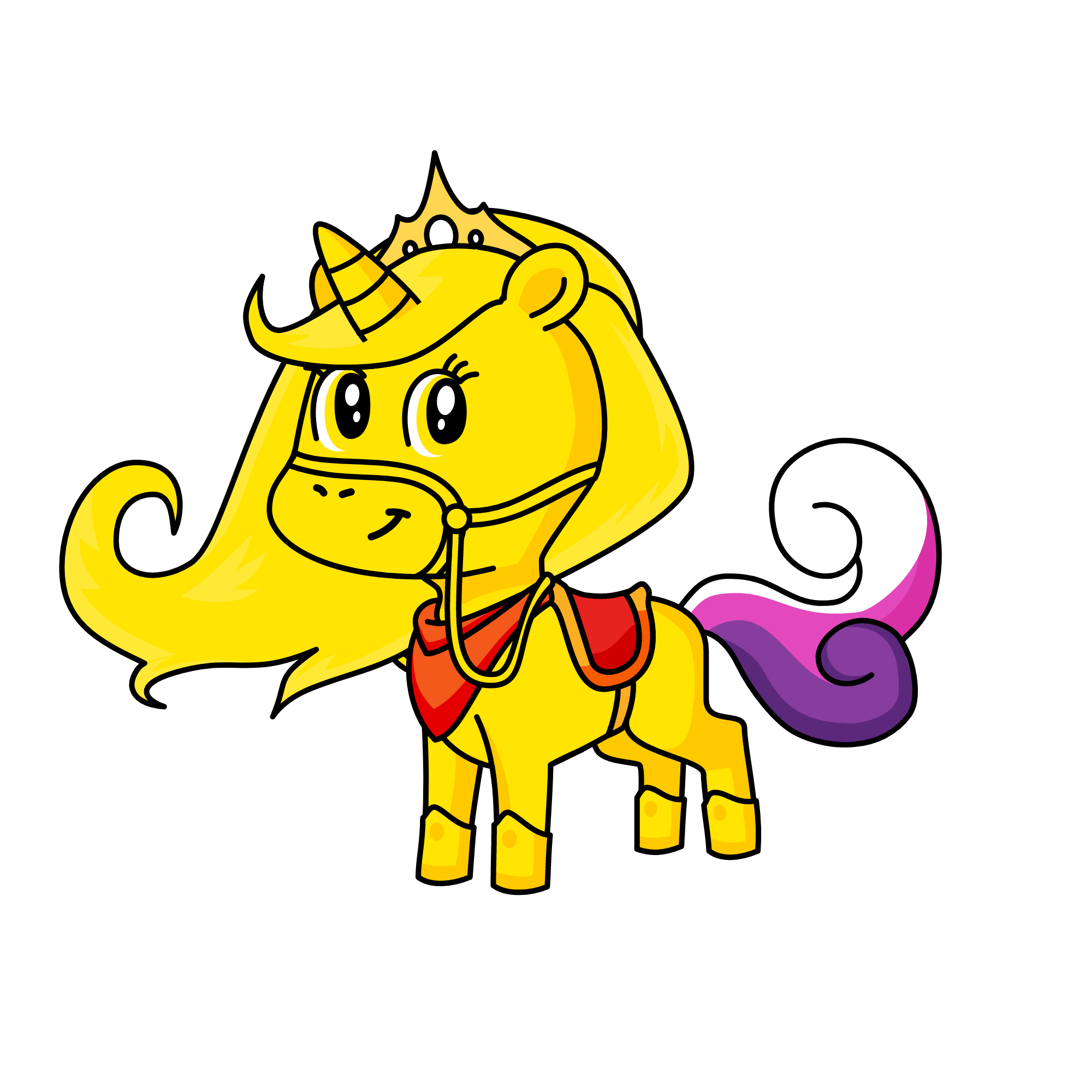 Queen, the unicorn