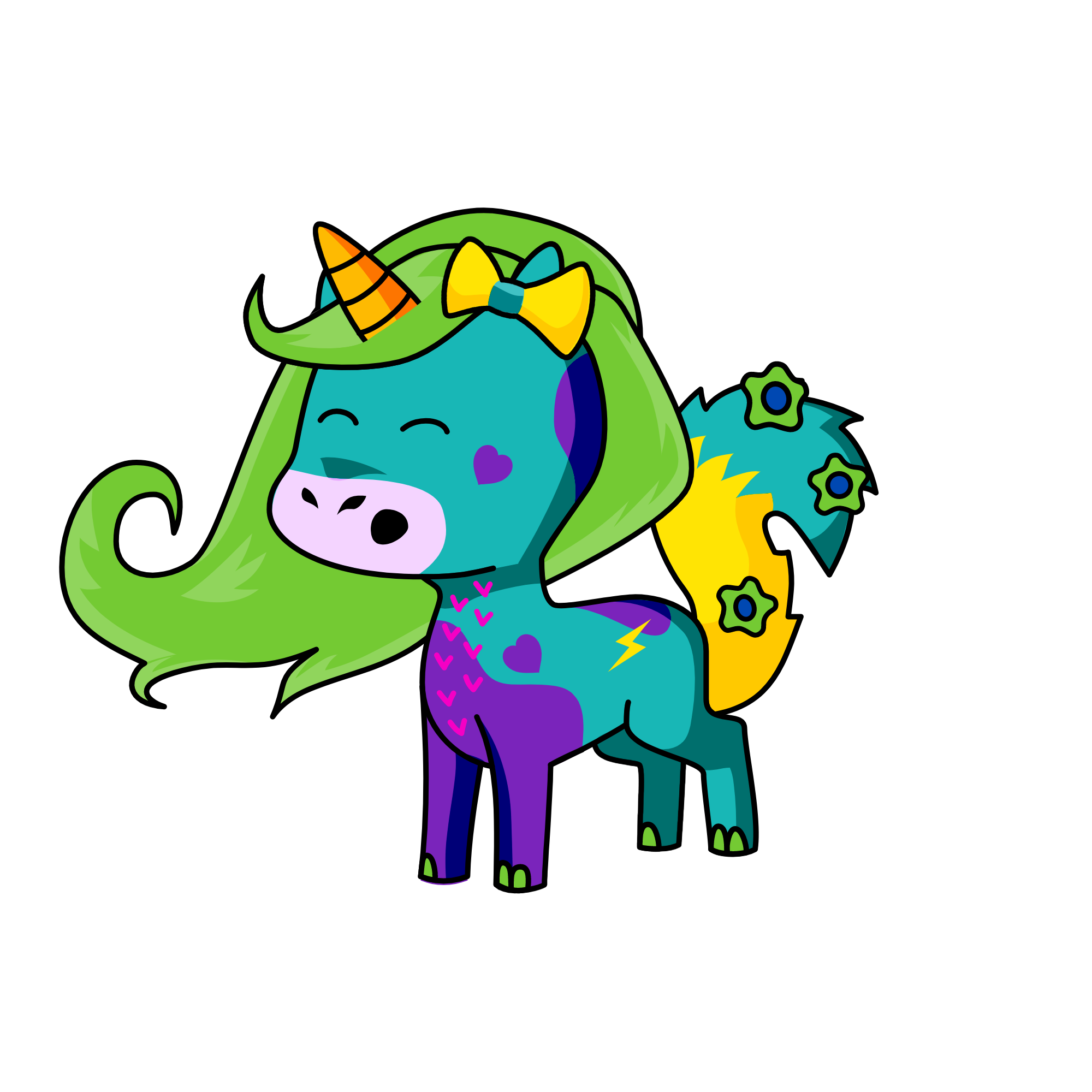 Eva, the unicorn
