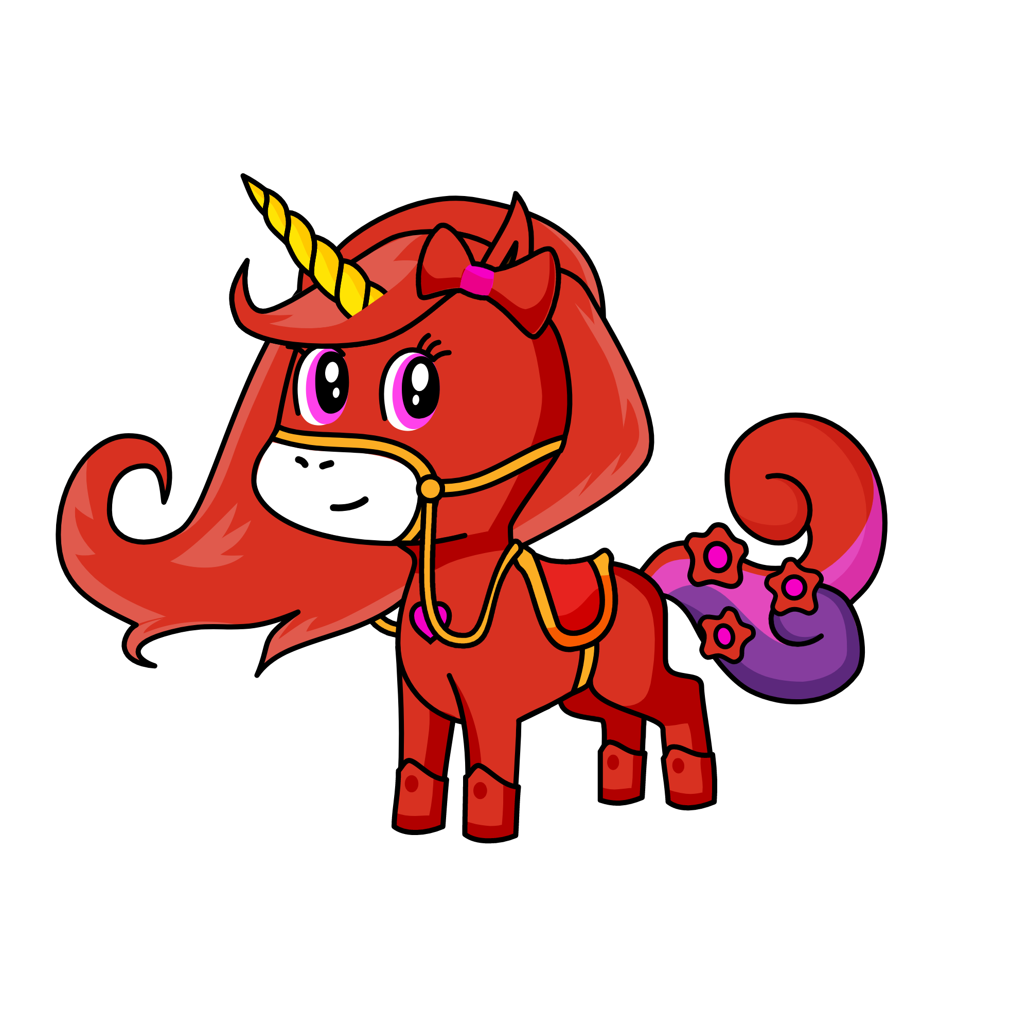 comkey, the unicorn