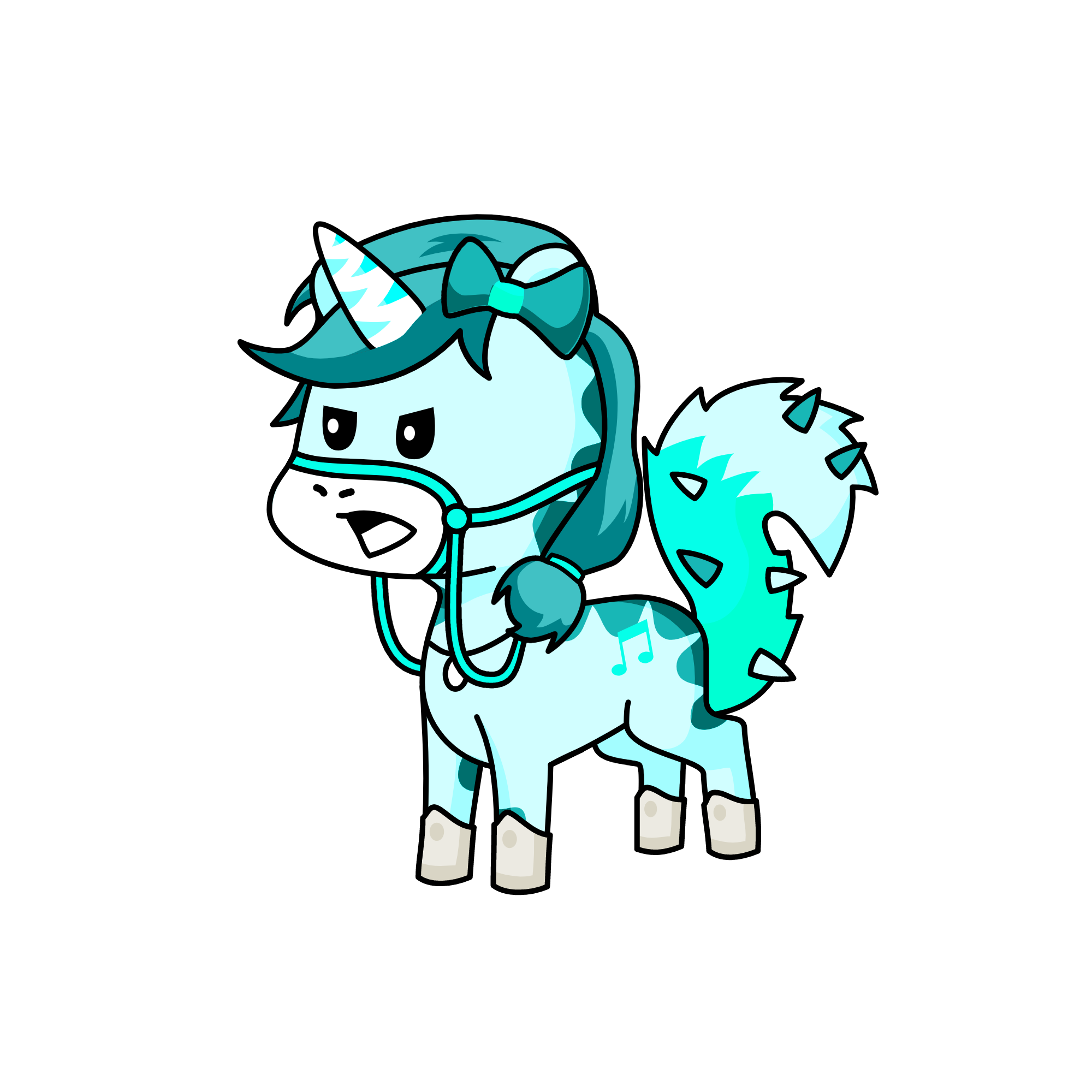 nose, the unicorn