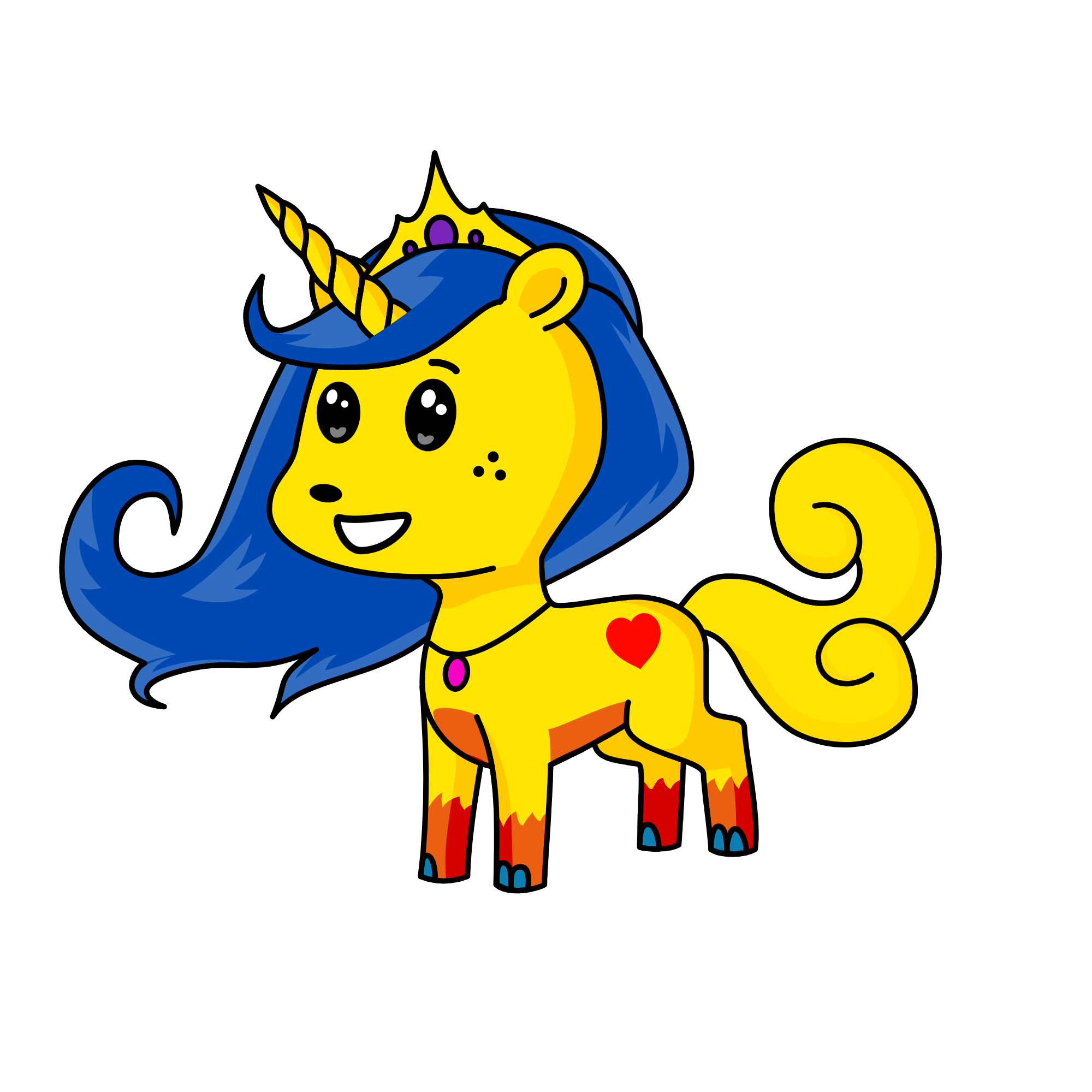 Mia, the unicorn