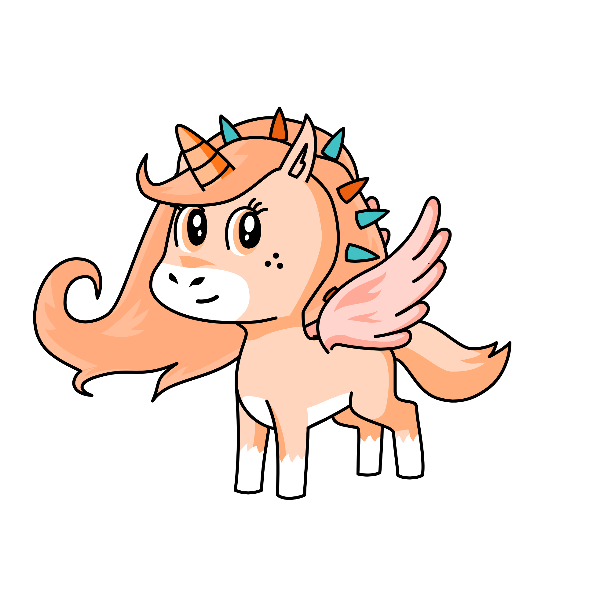 Maya, the unicorn