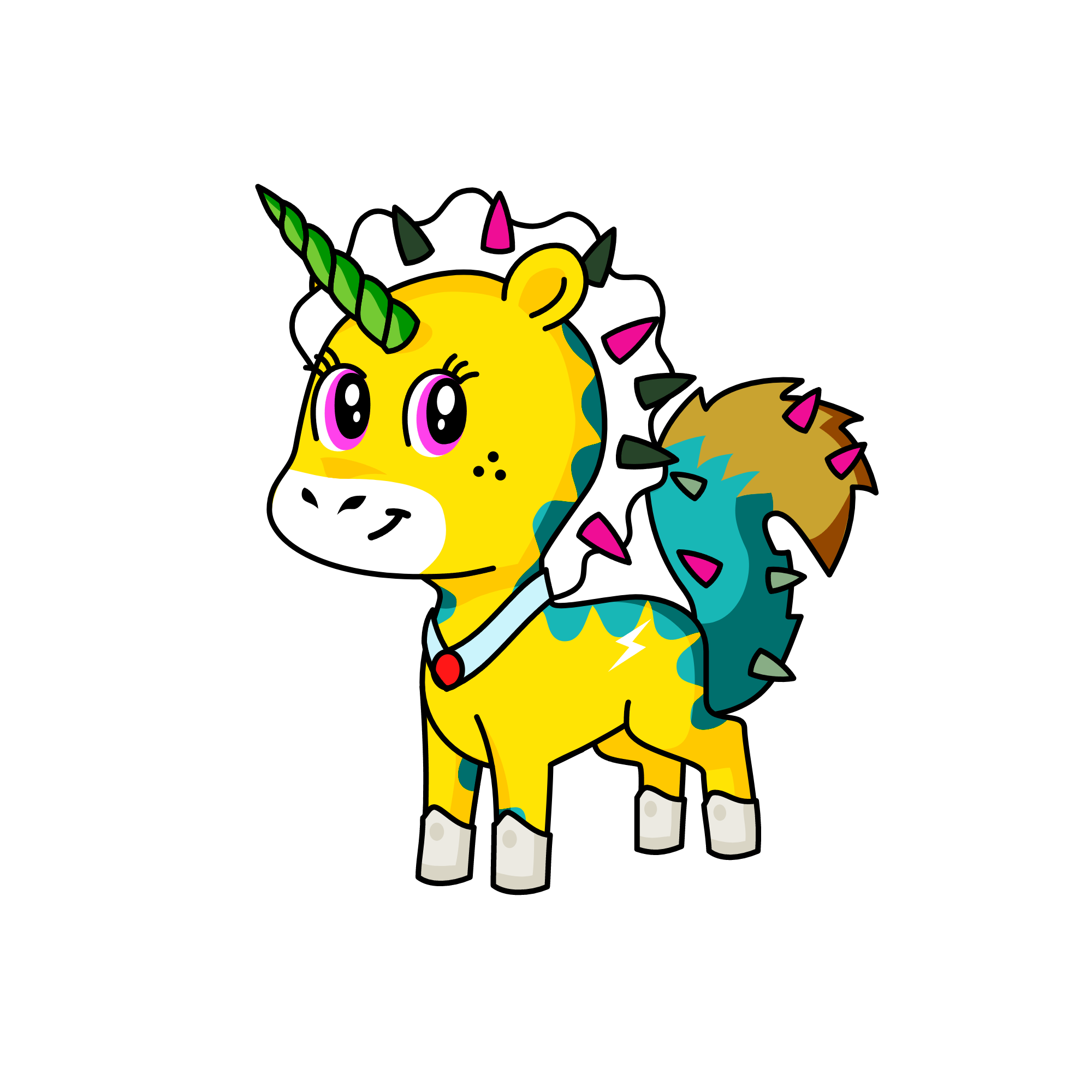 Dhjf, the unicorn
