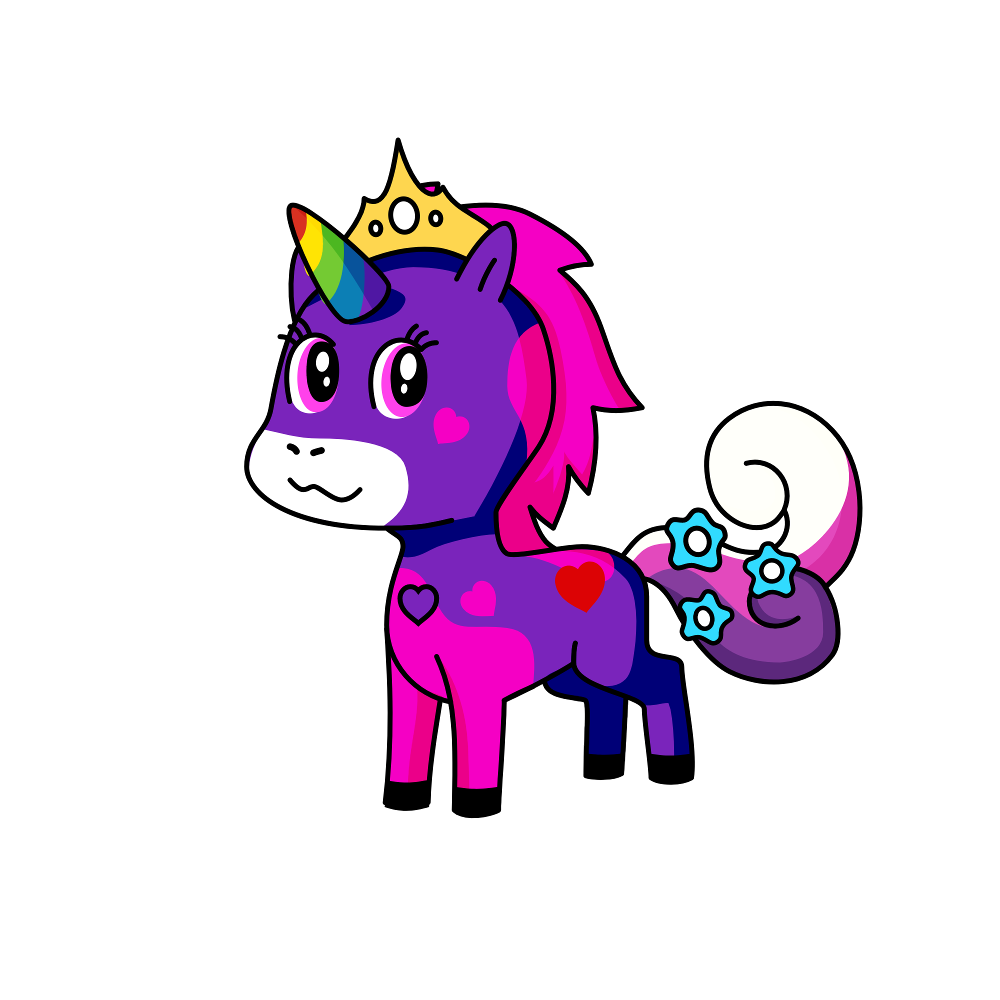 emerald, the unicorn