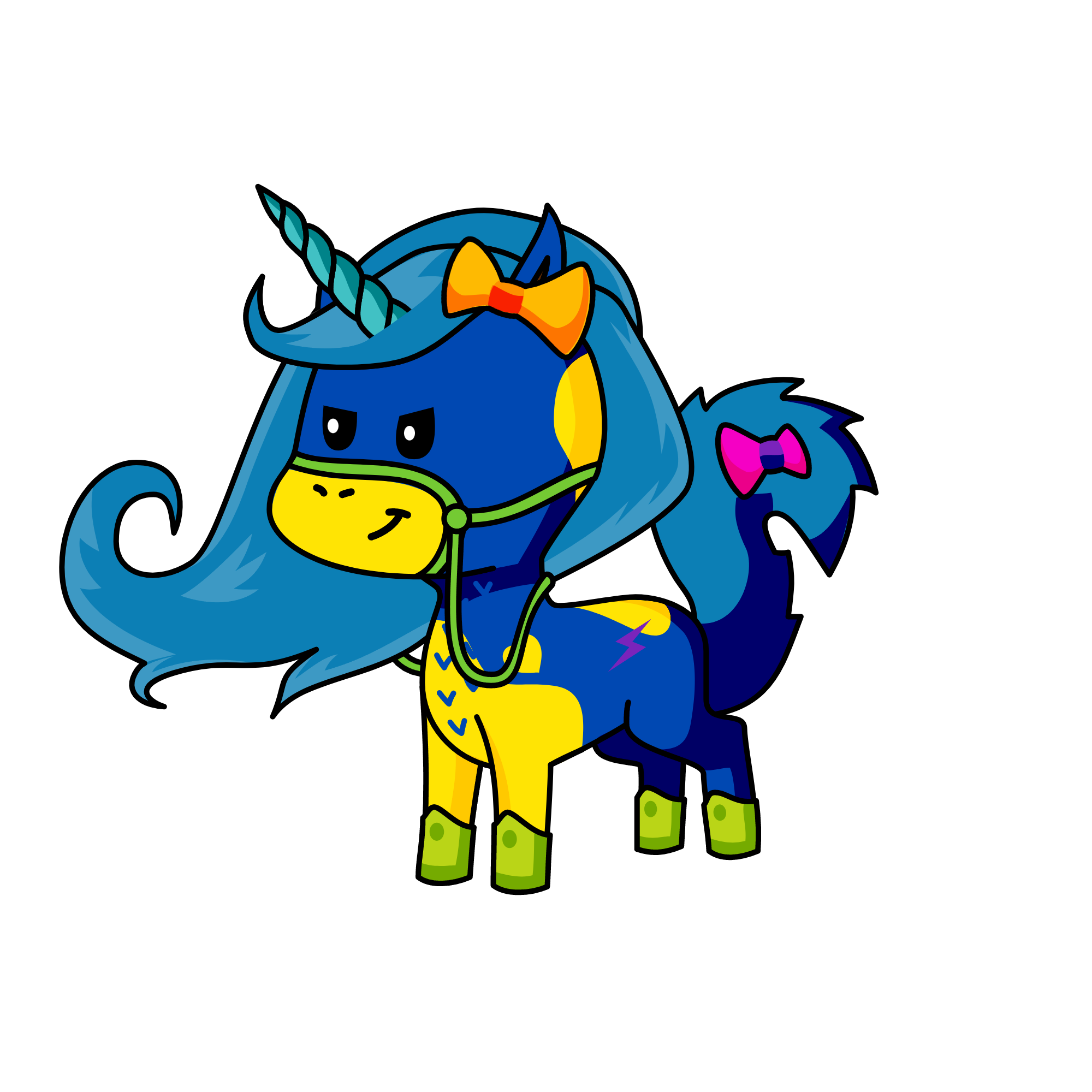 dina, the unicorn