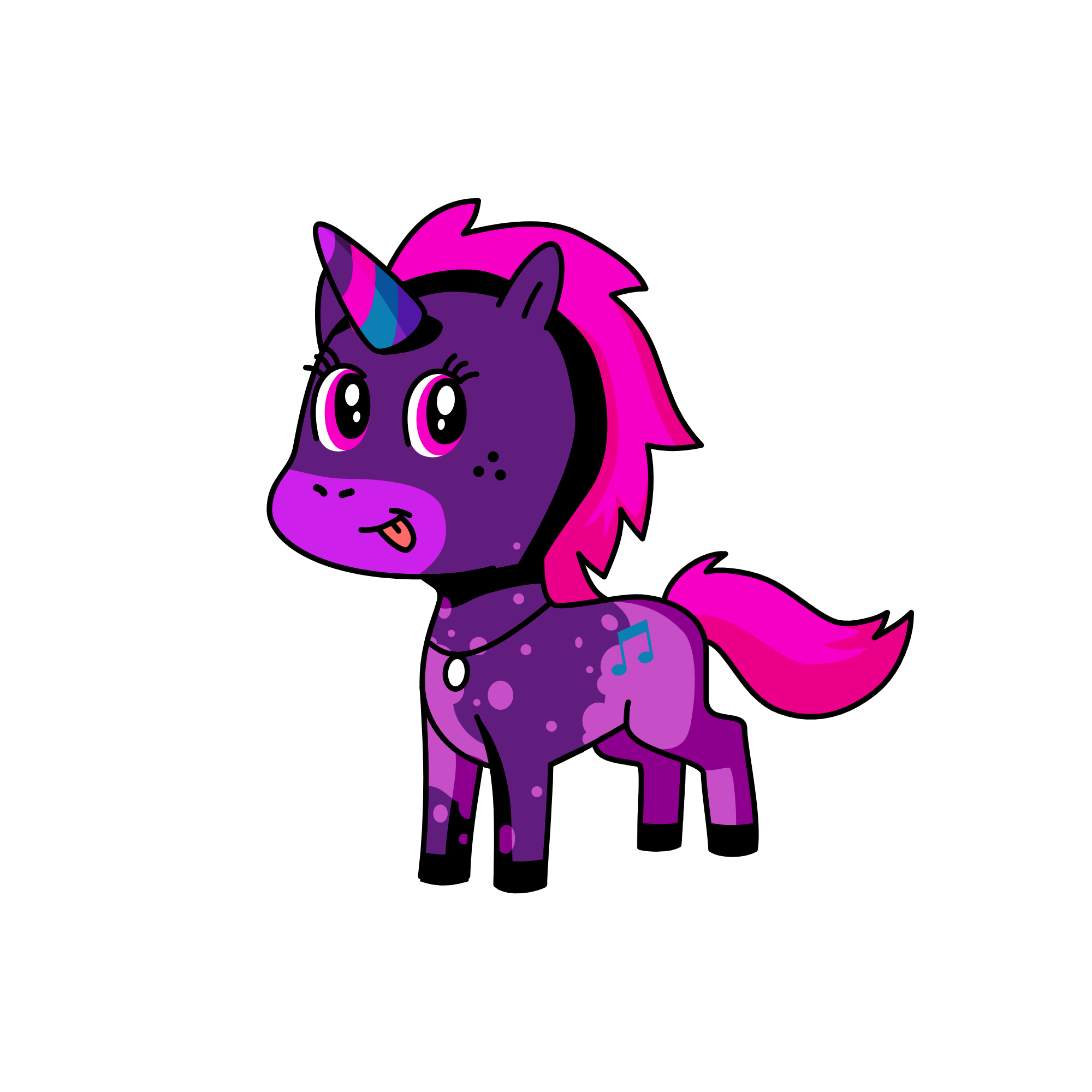 Prncss, the unicorn