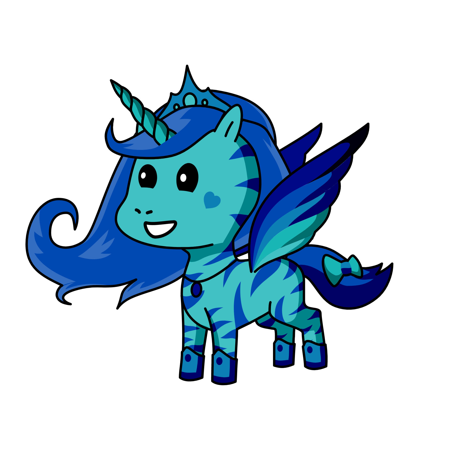 Aquria, the unicorn