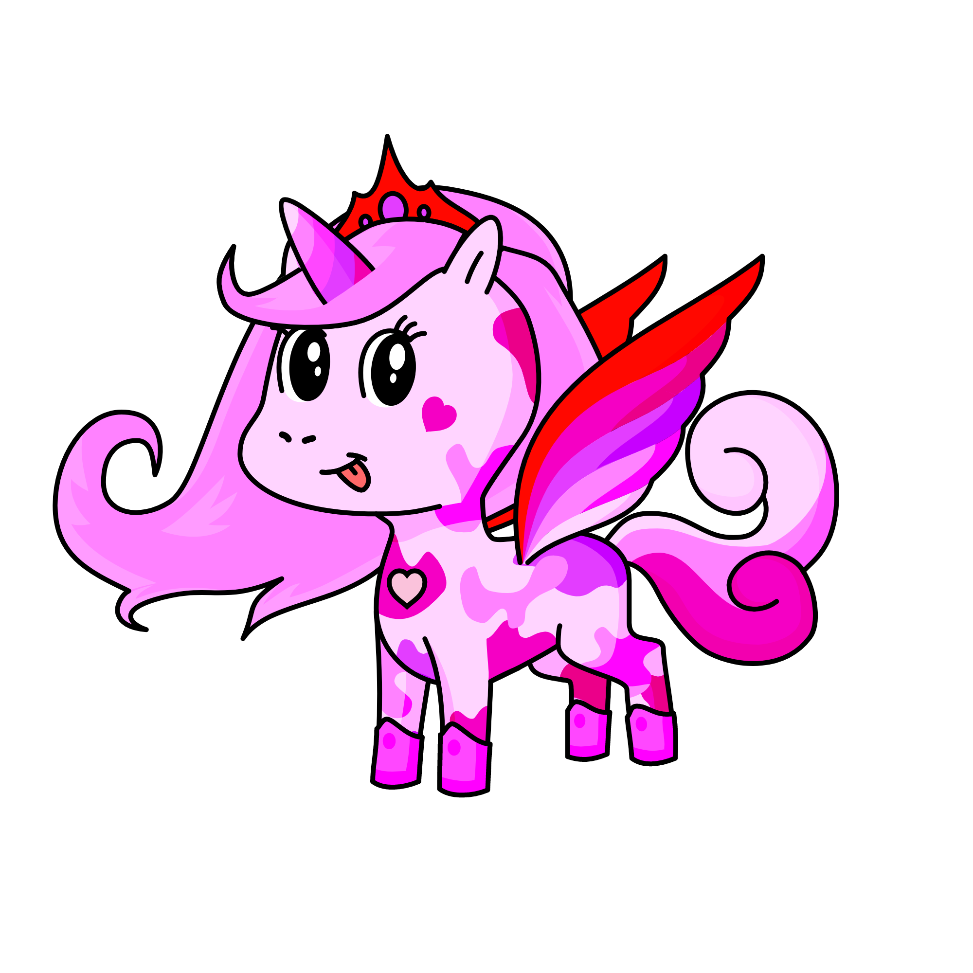 Valentina, the unicorn