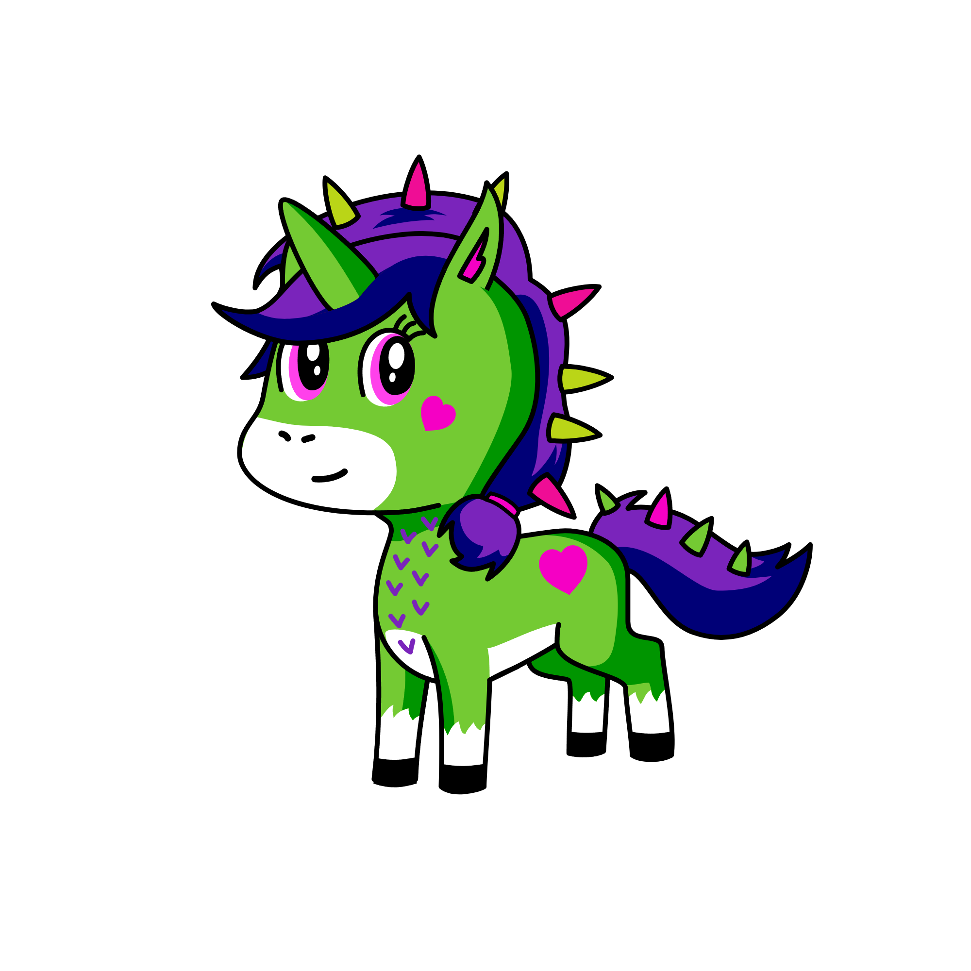 Cactus, the unicorn