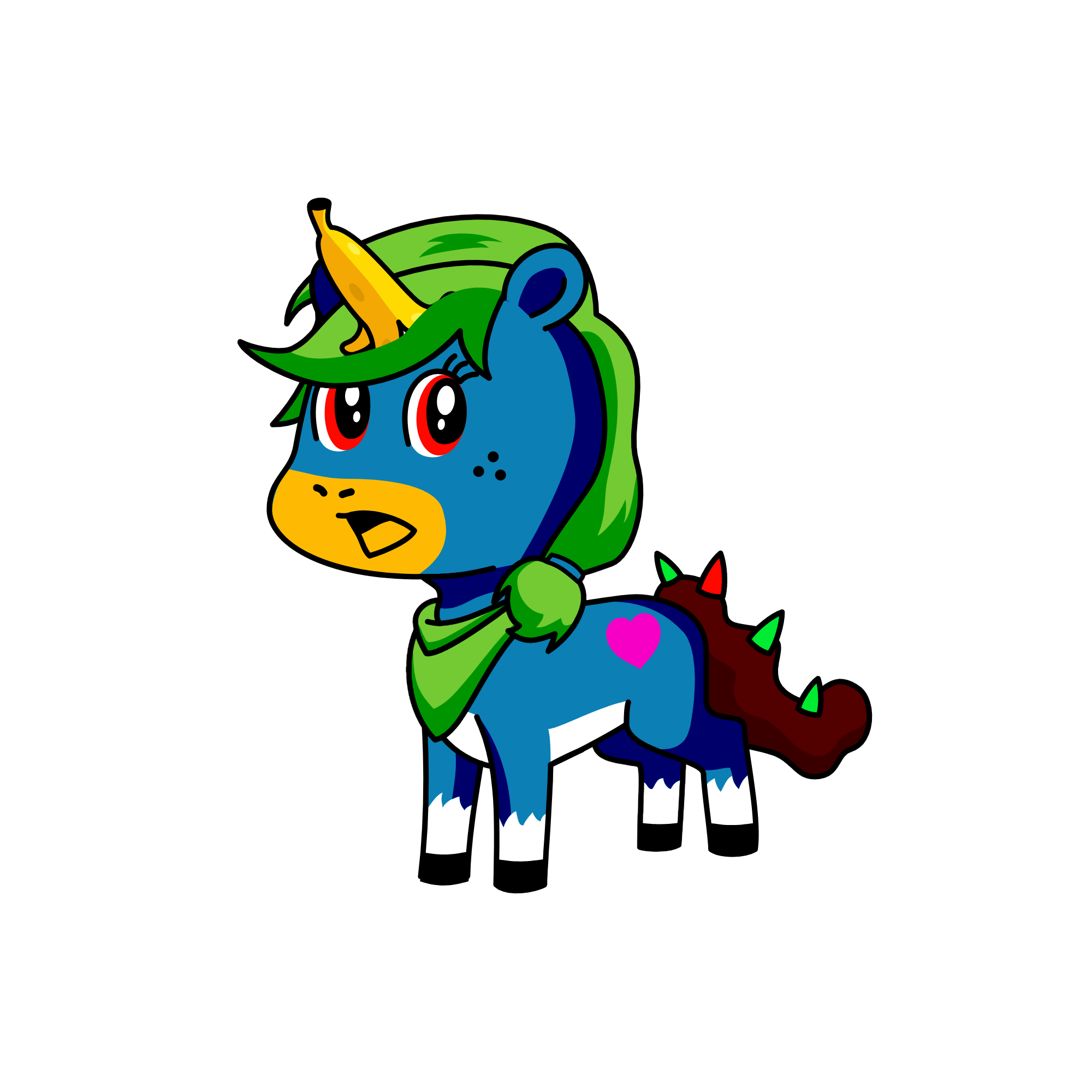 Dumpster, the unicorn