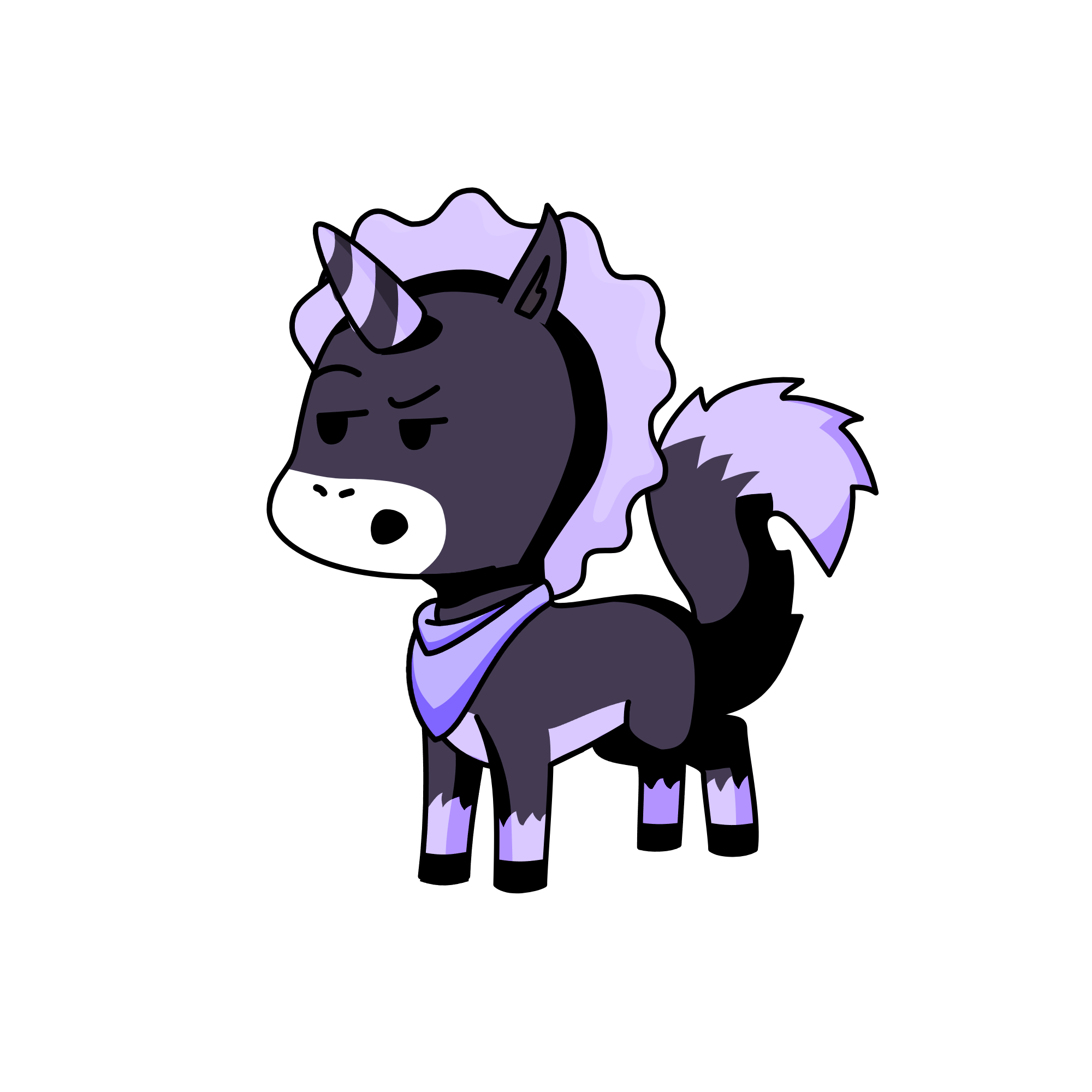 Fluff, the unicorn