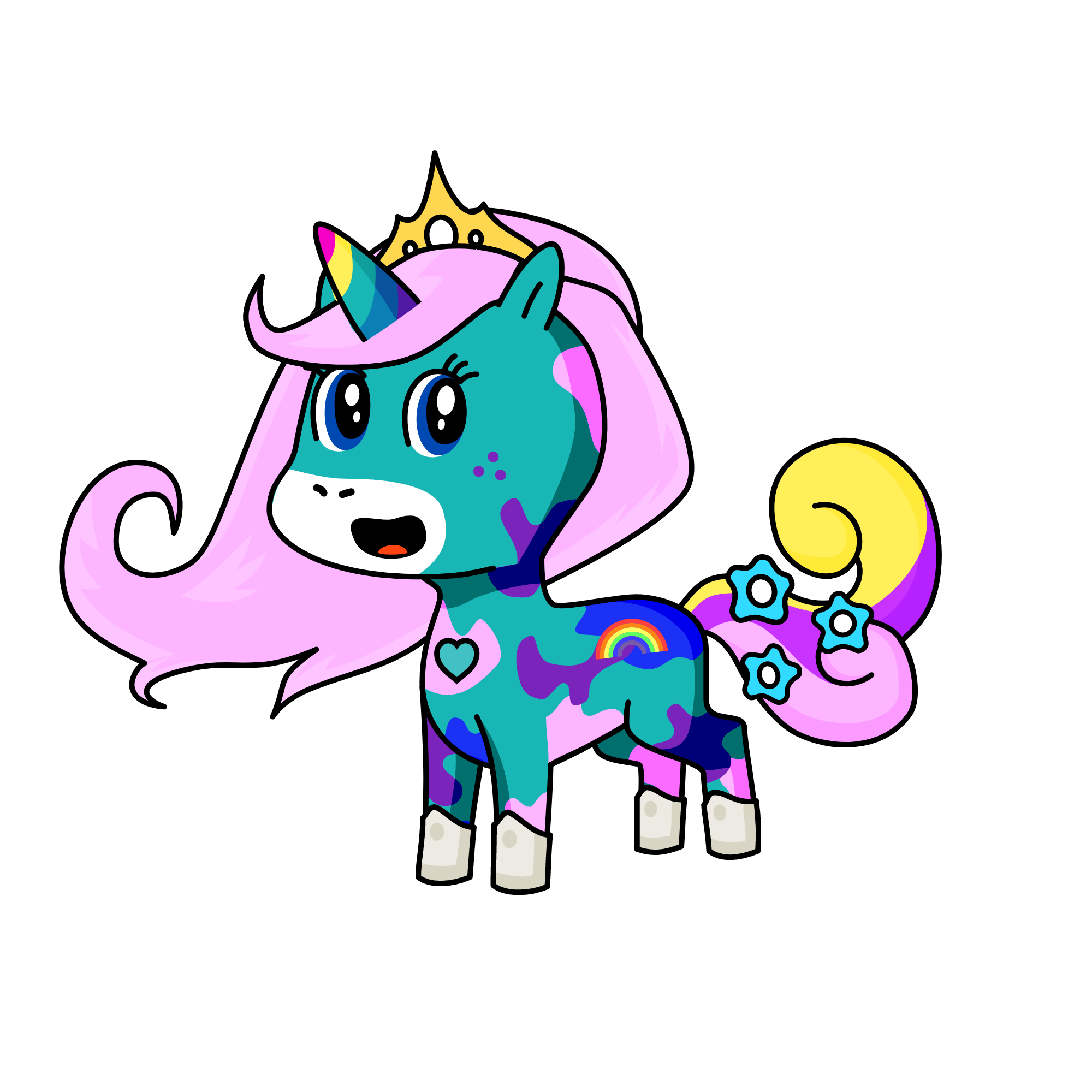 Maya, the unicorn
