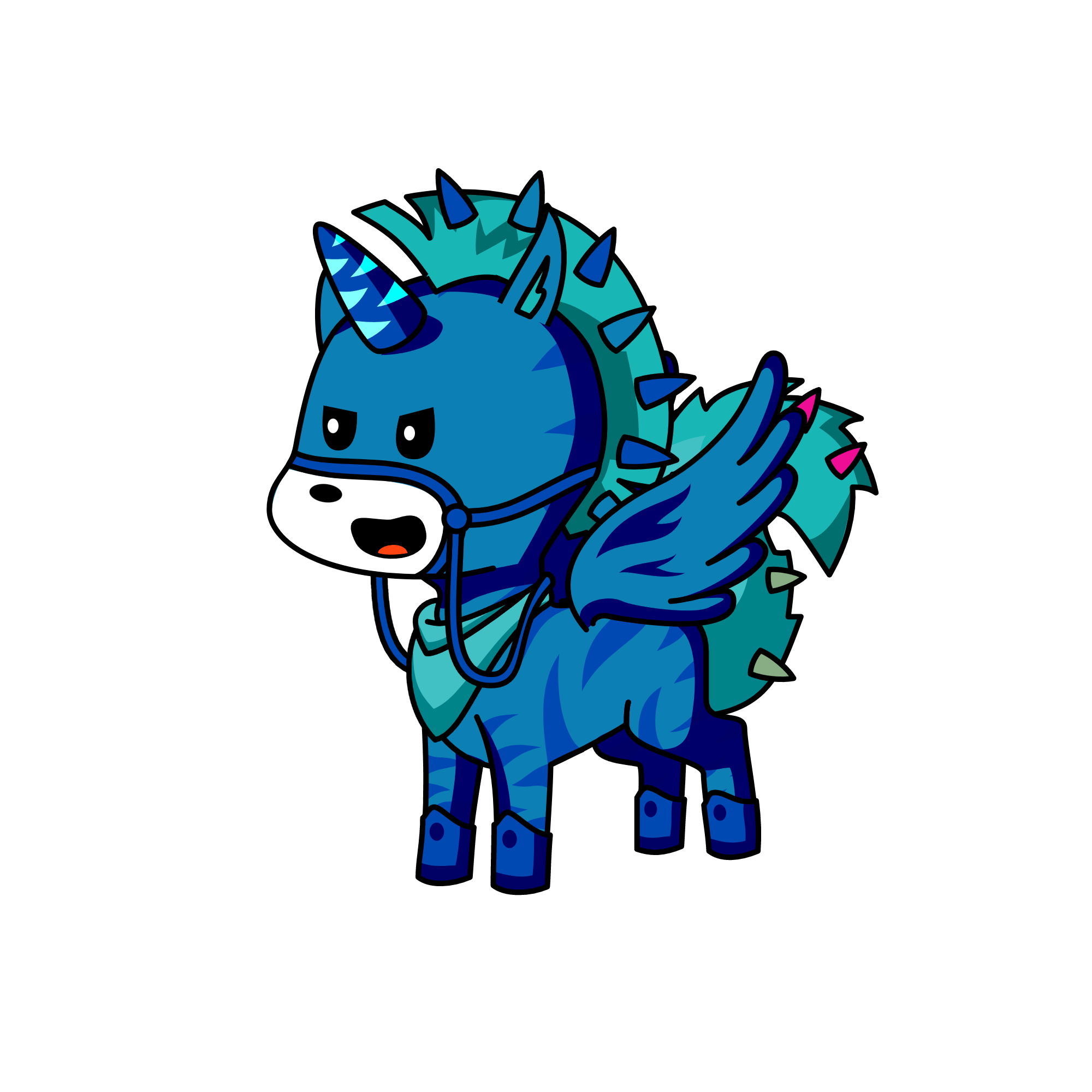 Speedo, the unicorn