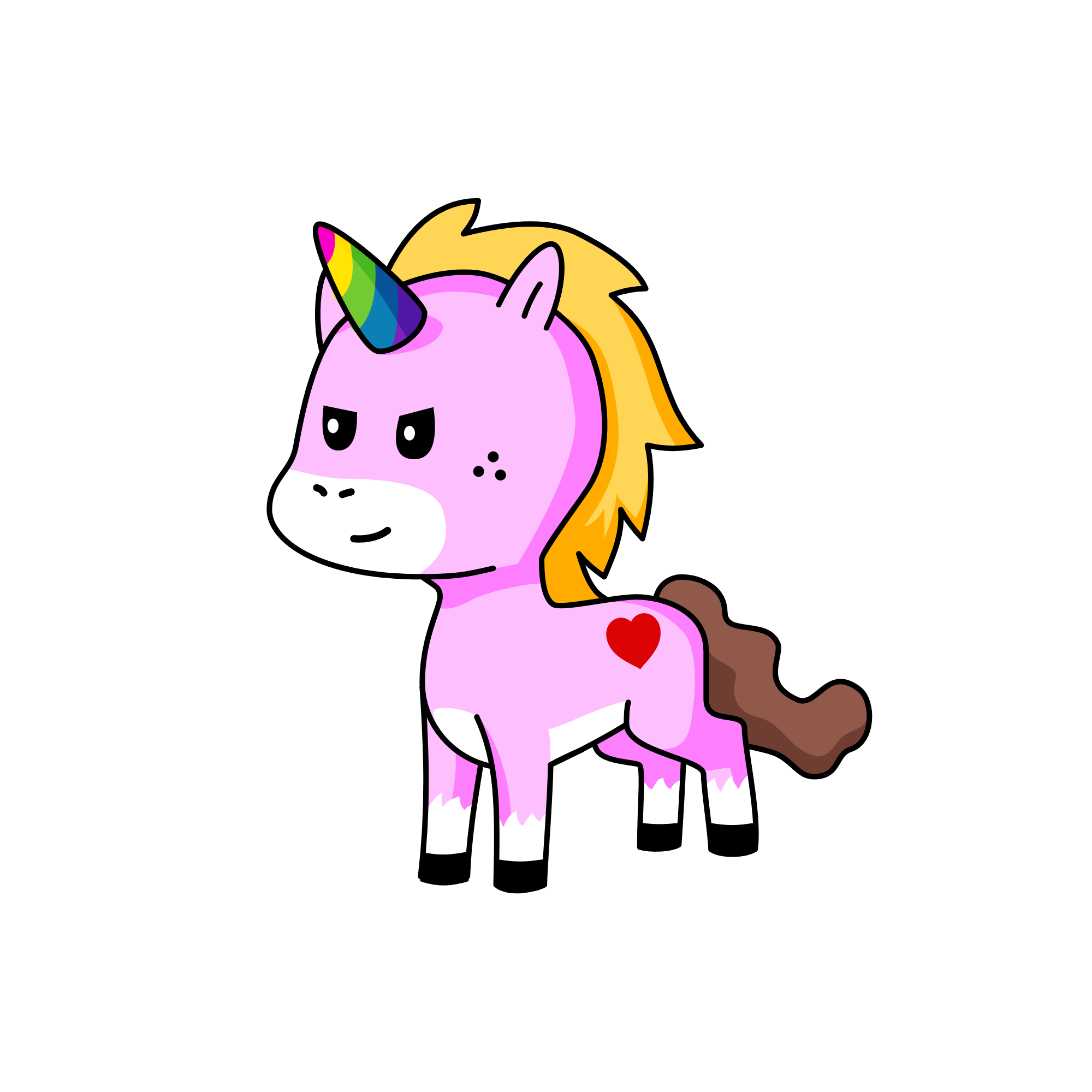 8, the unicorn