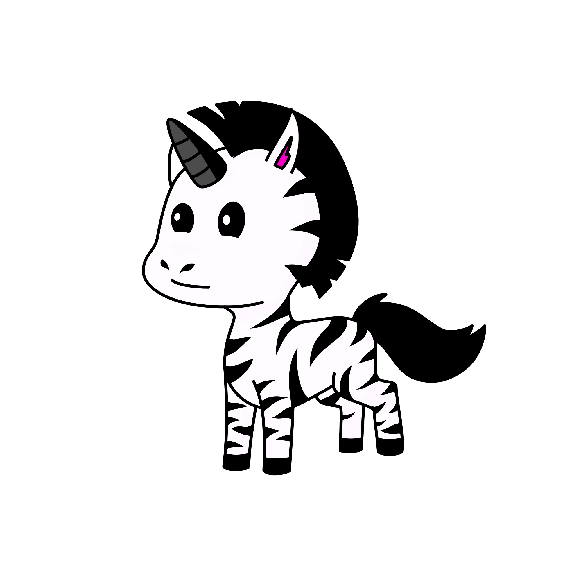 Zebracorn, the unicorn