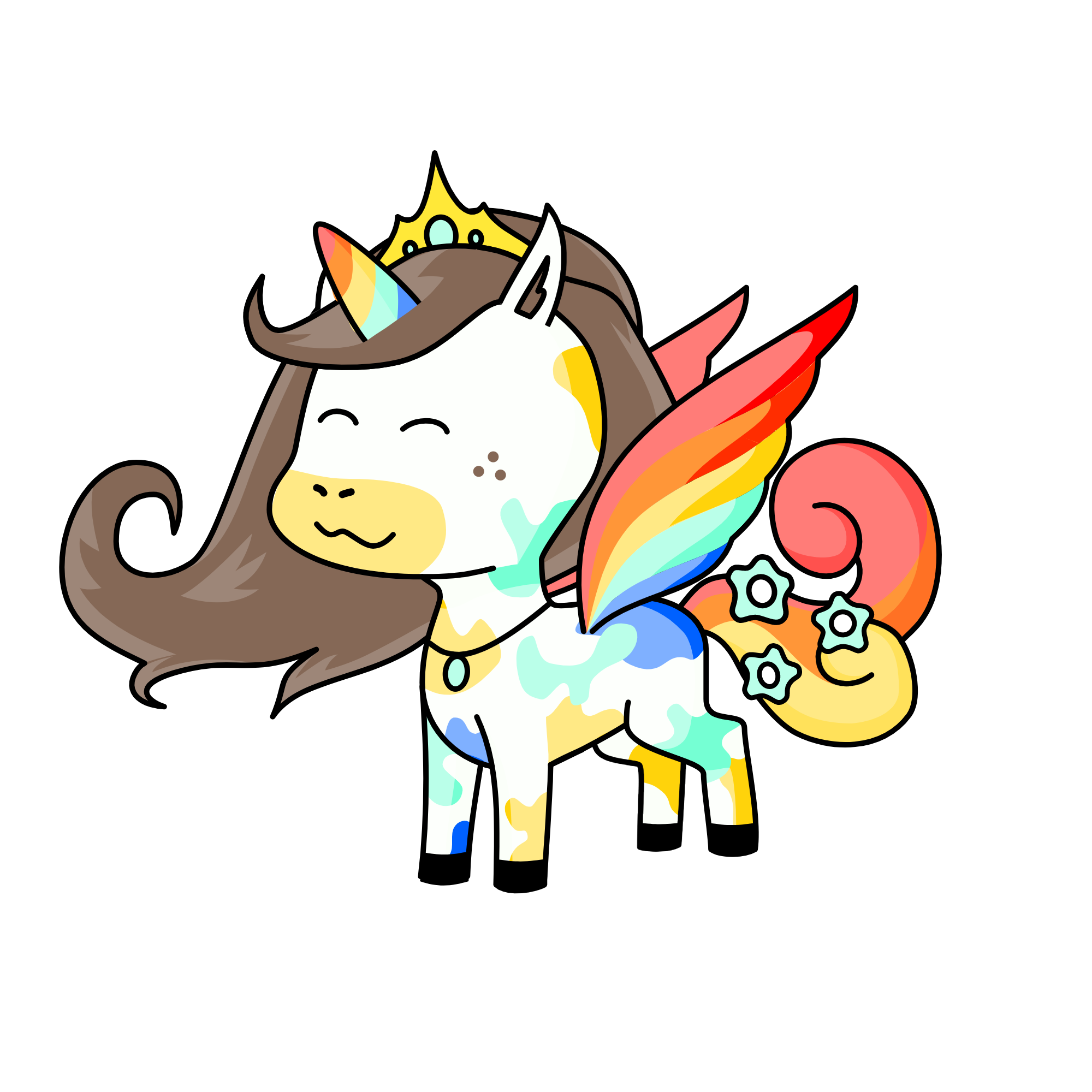 Princess diana, the unicorn
