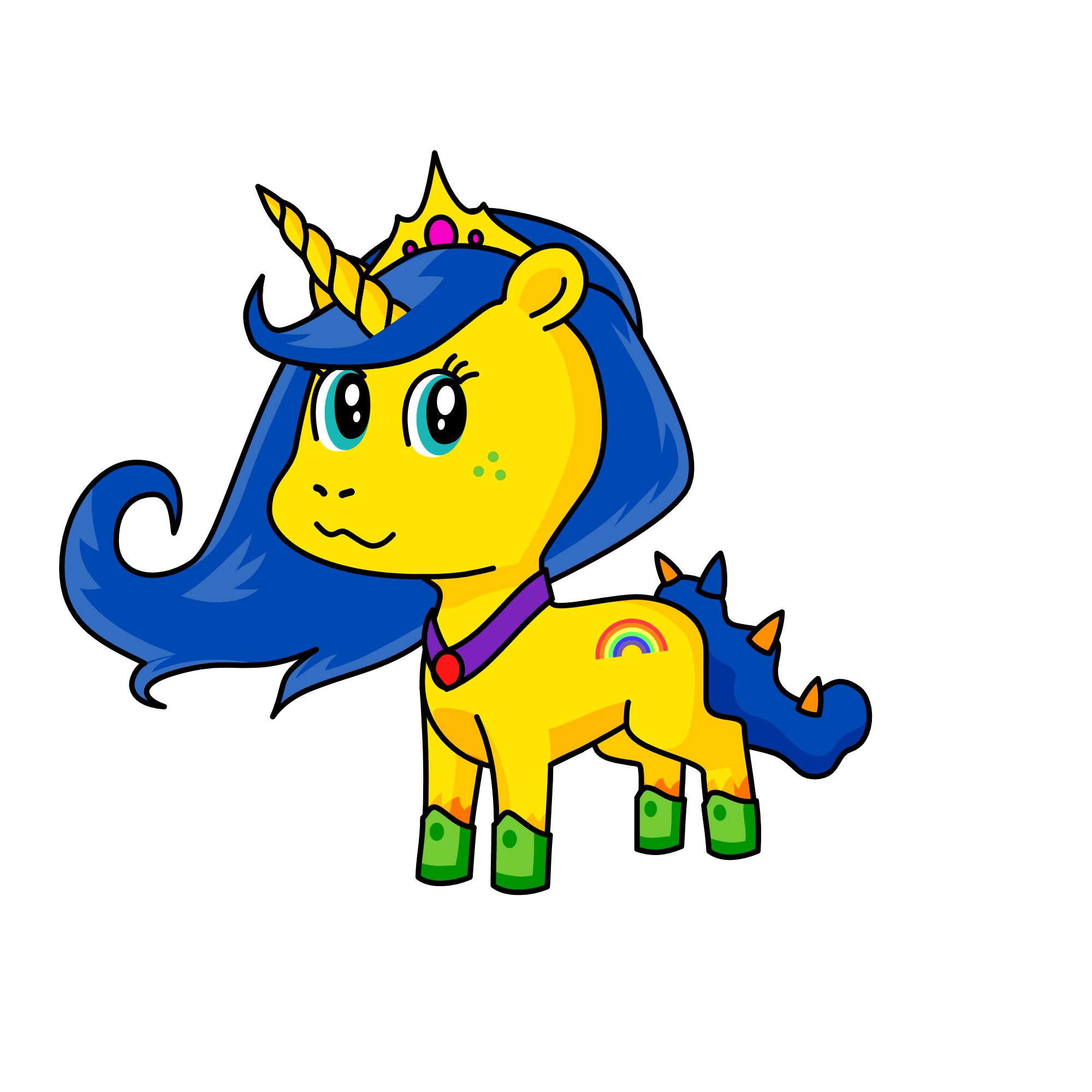 lina, the unicorn