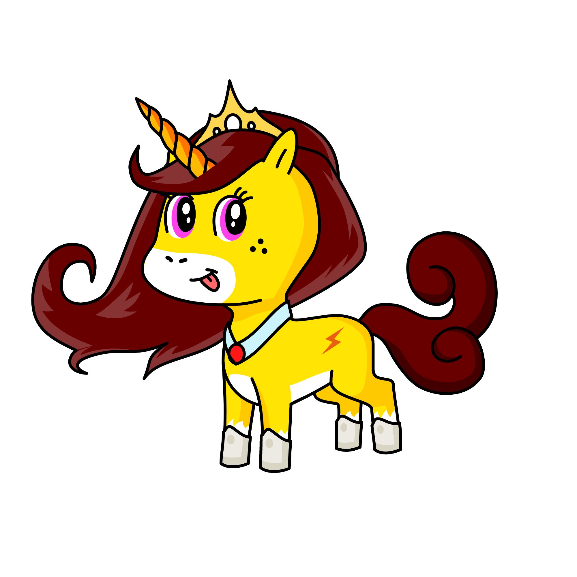 Alia, the unicorn