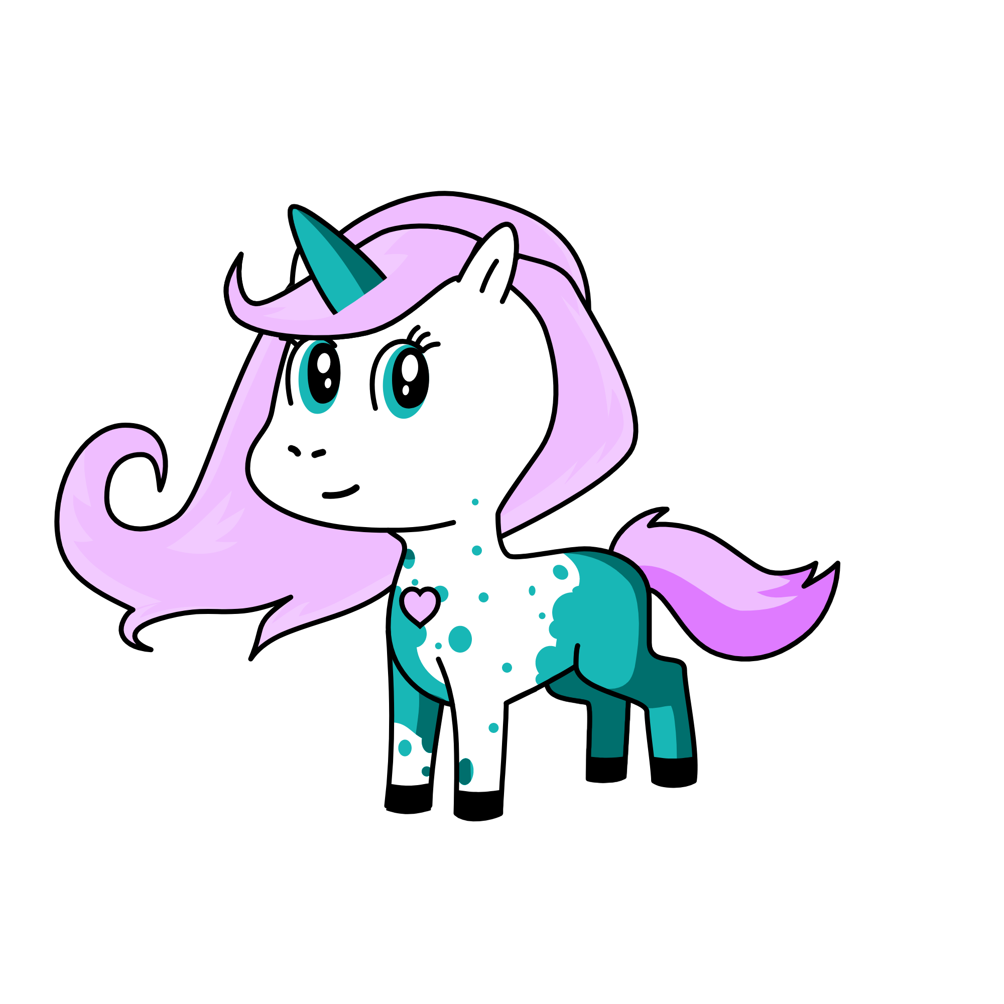 Pixie, the unicorn