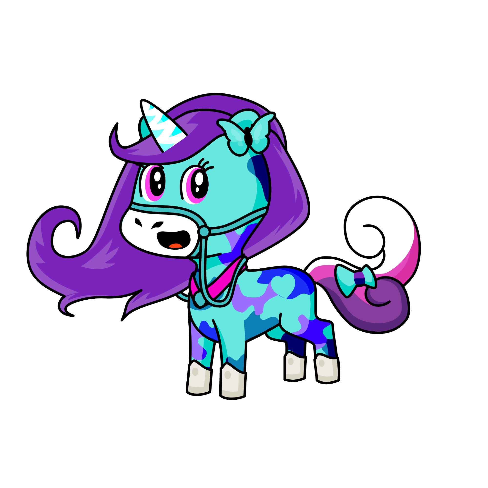 snow, the unicorn