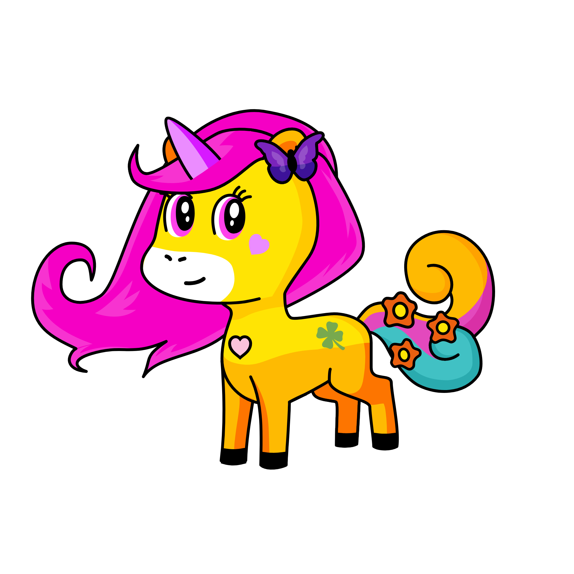 lukky, the unicorn