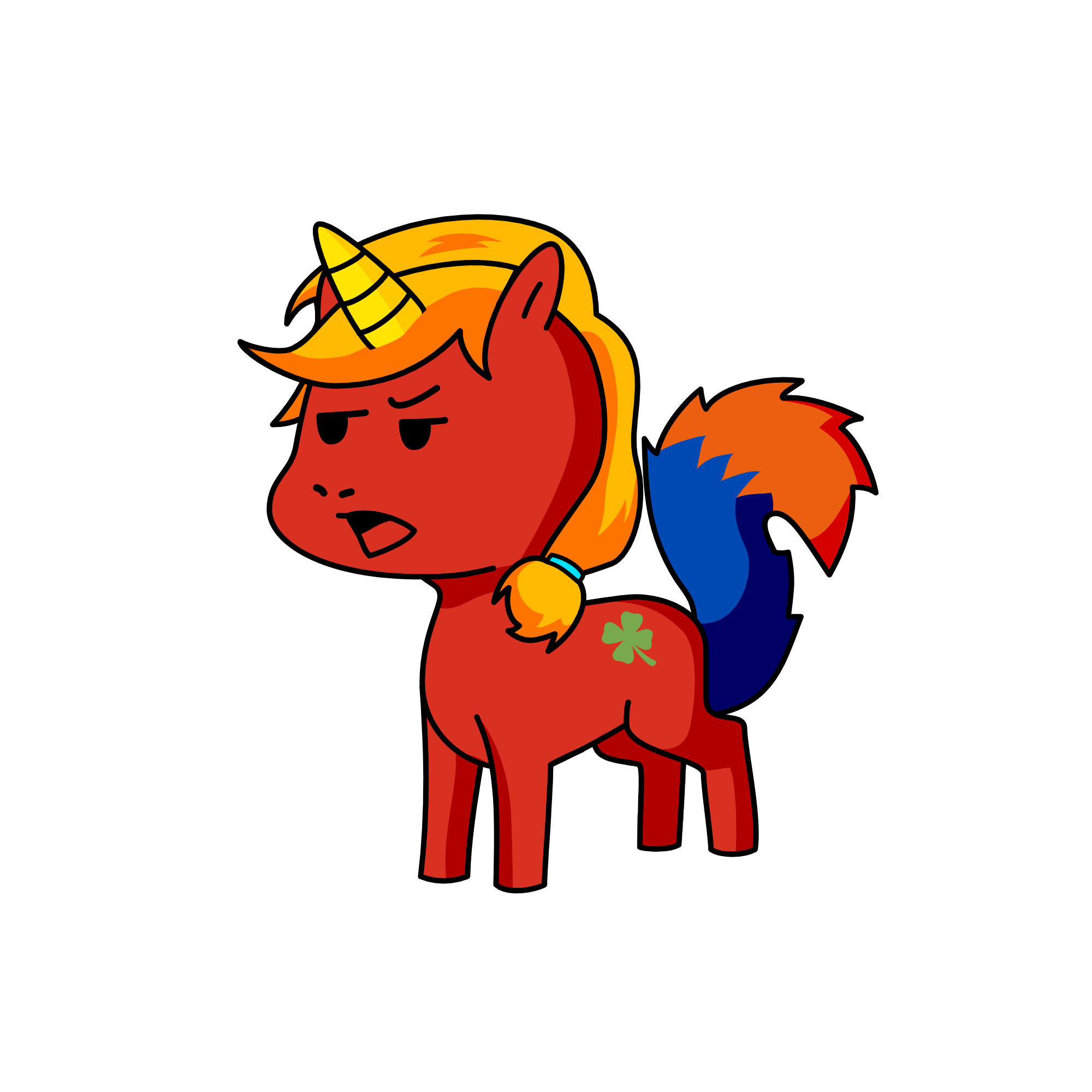 Flari, the unicorn