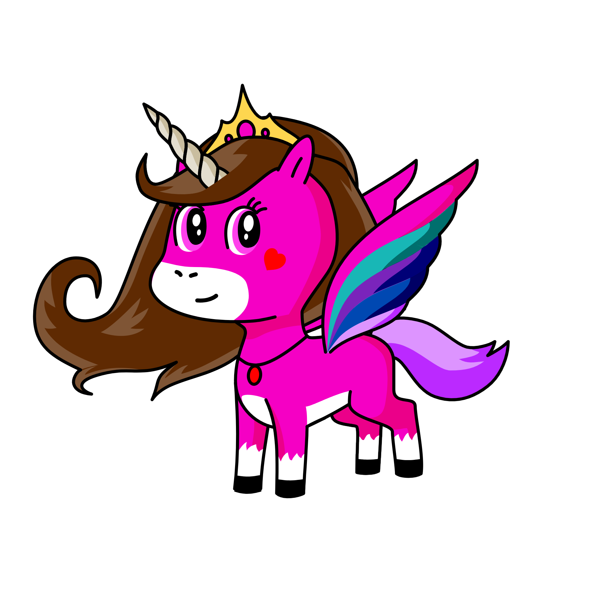 cloud queen, the unicorn