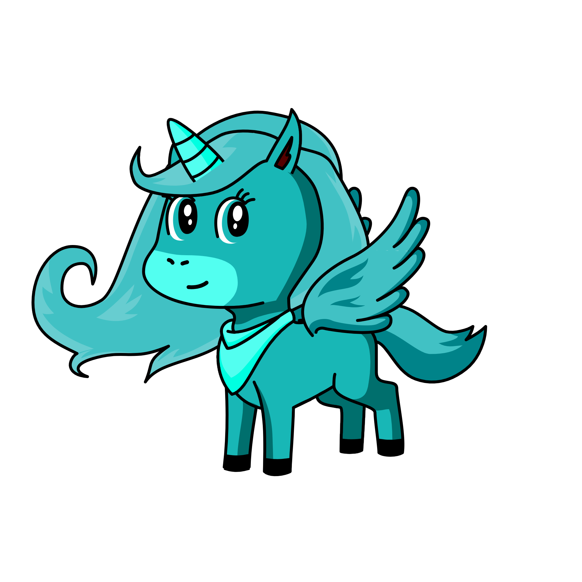 beauty, the unicorn