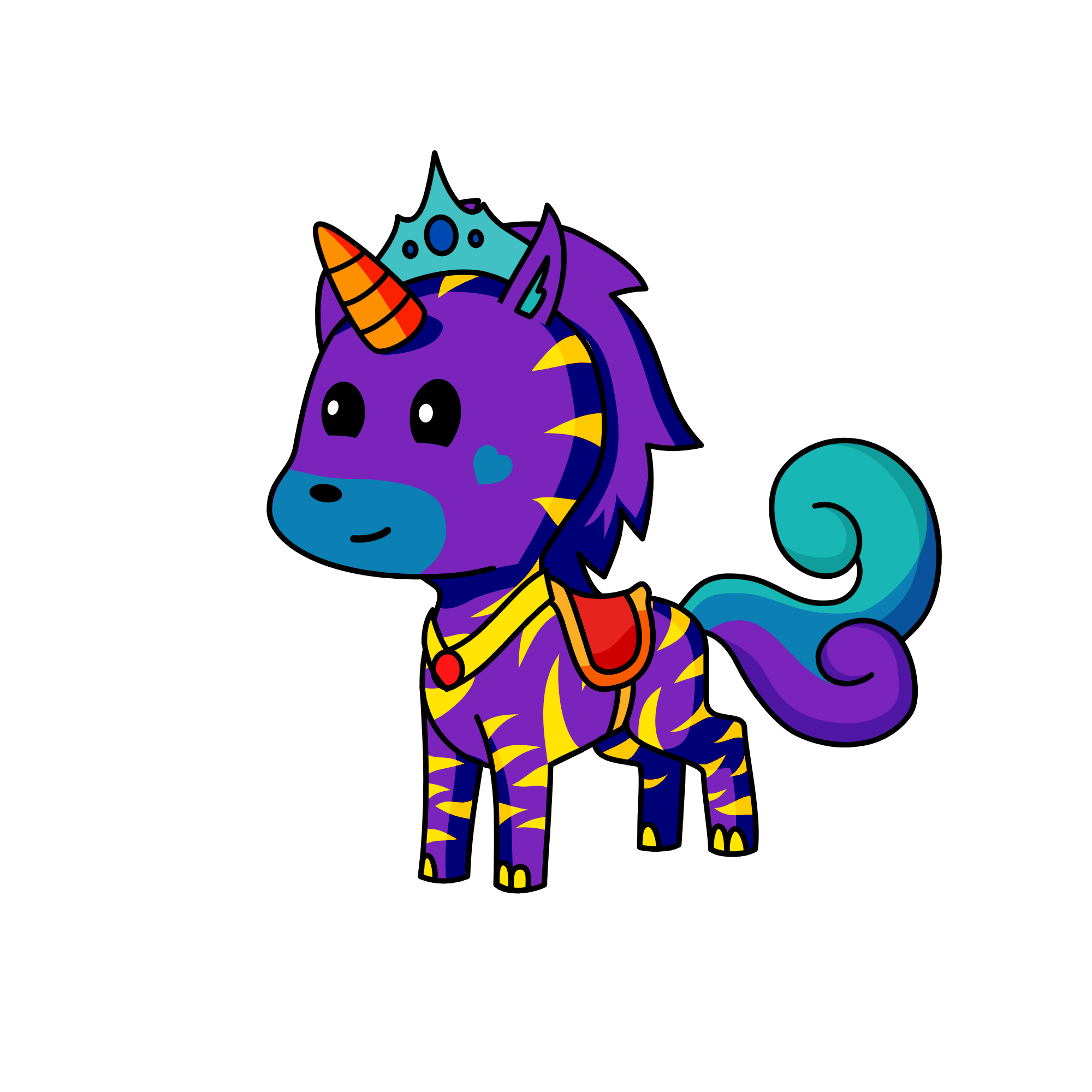 Nieve, the unicorn