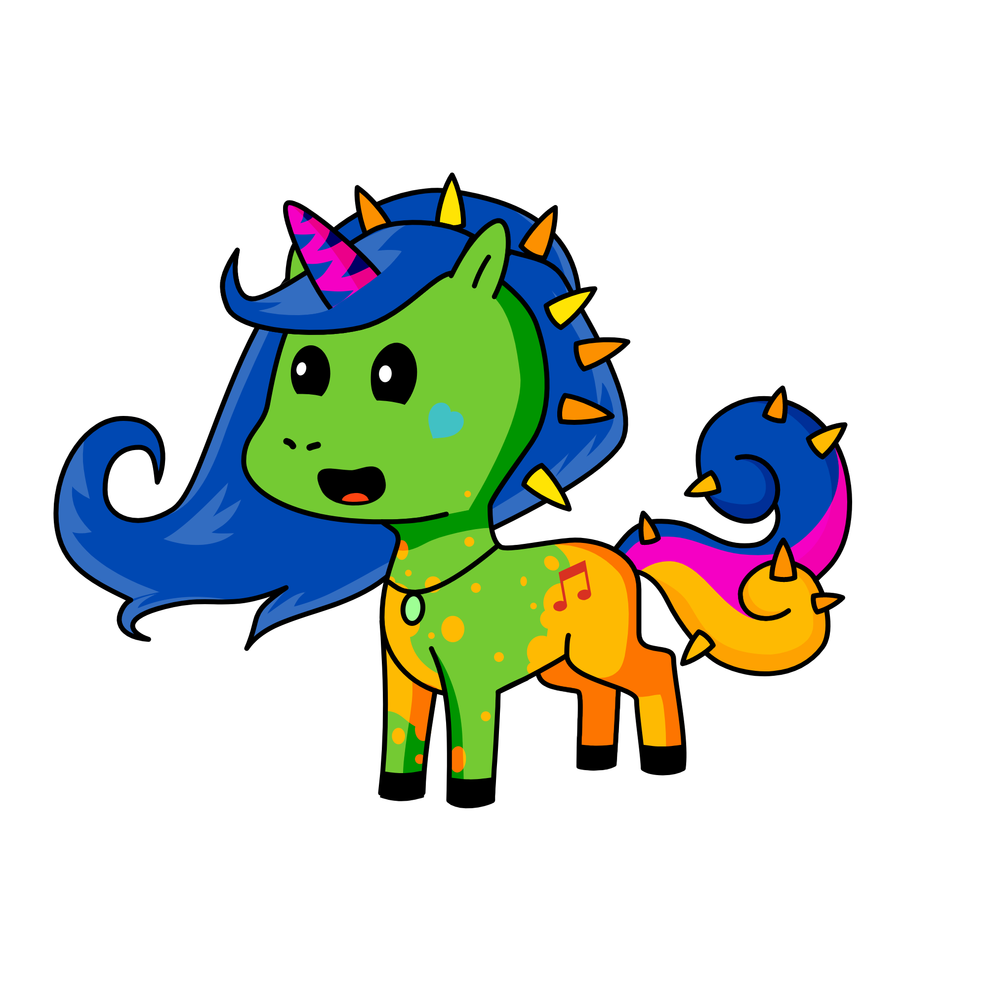 kate, the unicorn