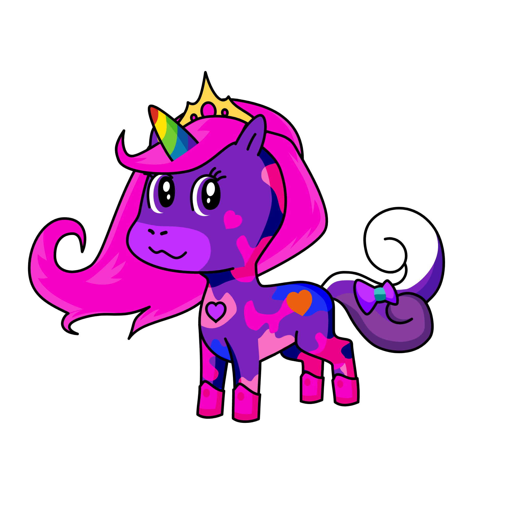 qwertuiopsadfhgjk, the unicorn