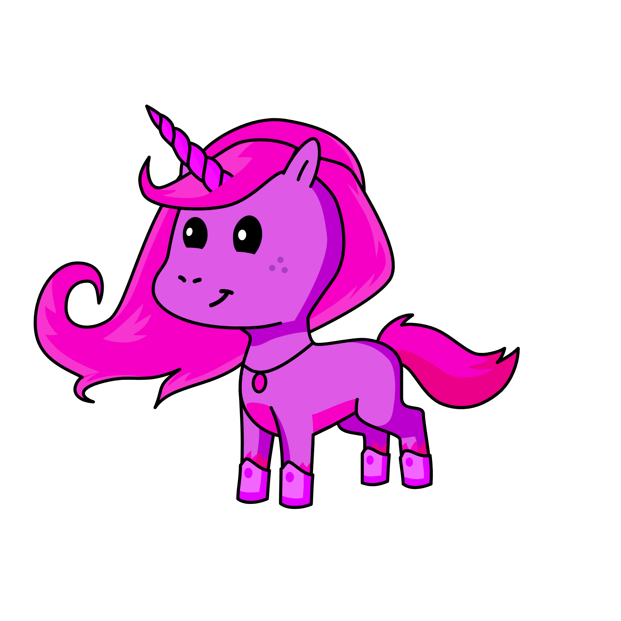 Cotton Candy, the unicorn