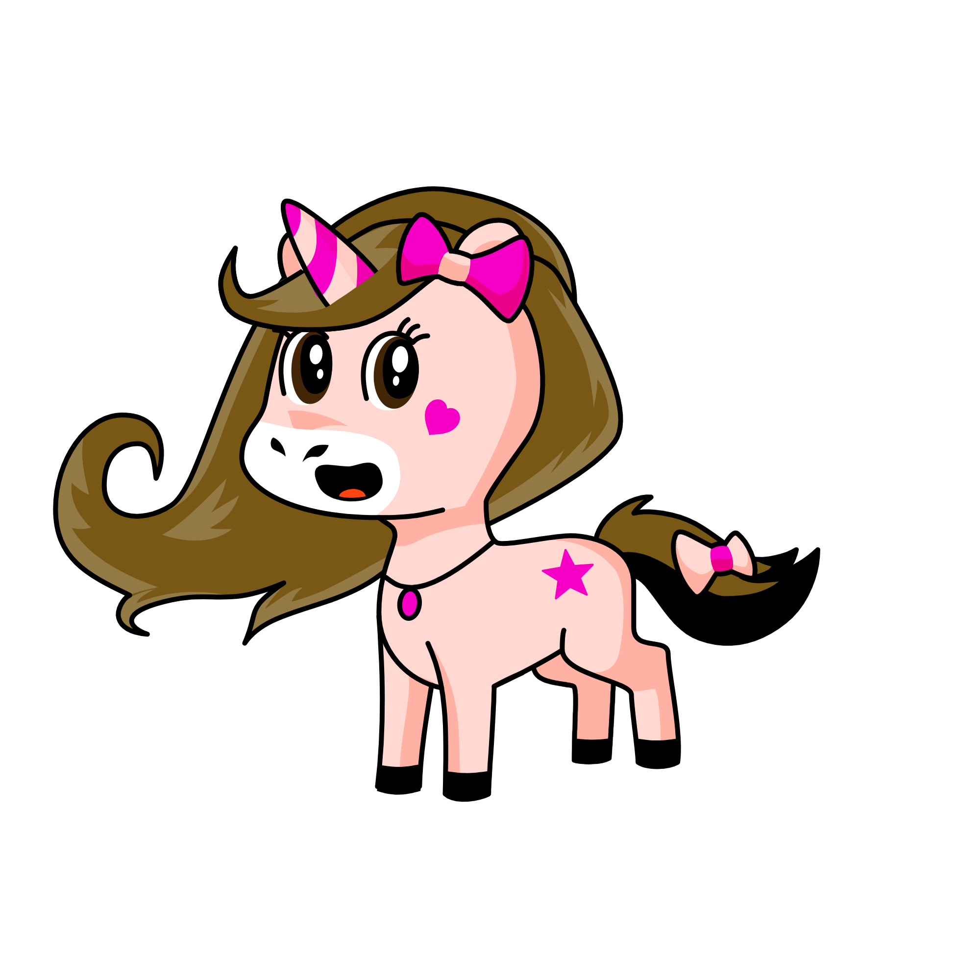 Emily, the unicorn