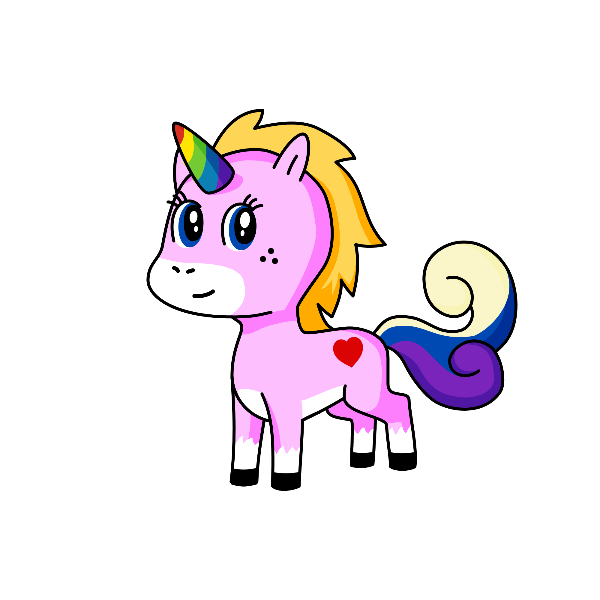 Rainbocorn, the unicorn