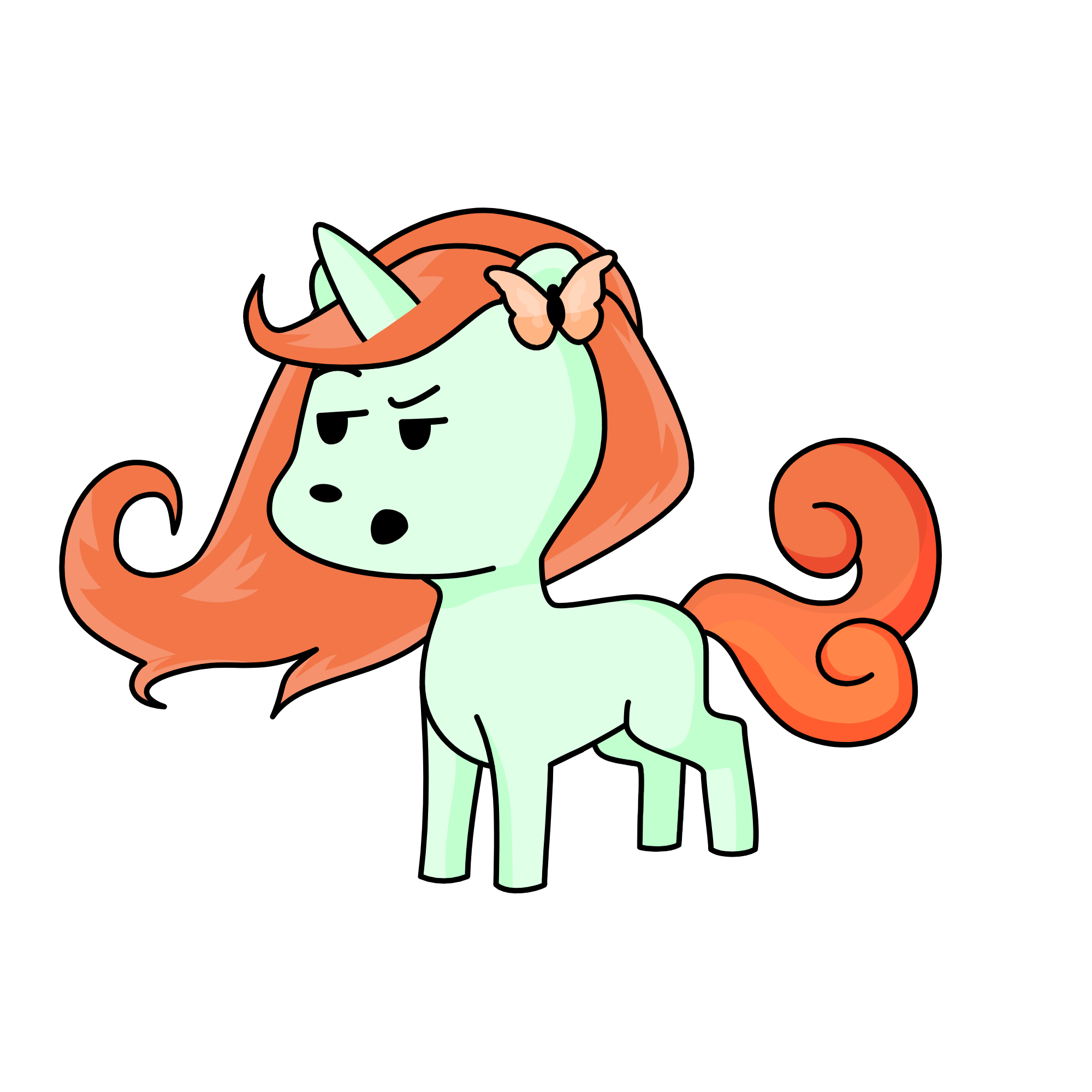 piece of crap, the unicorn