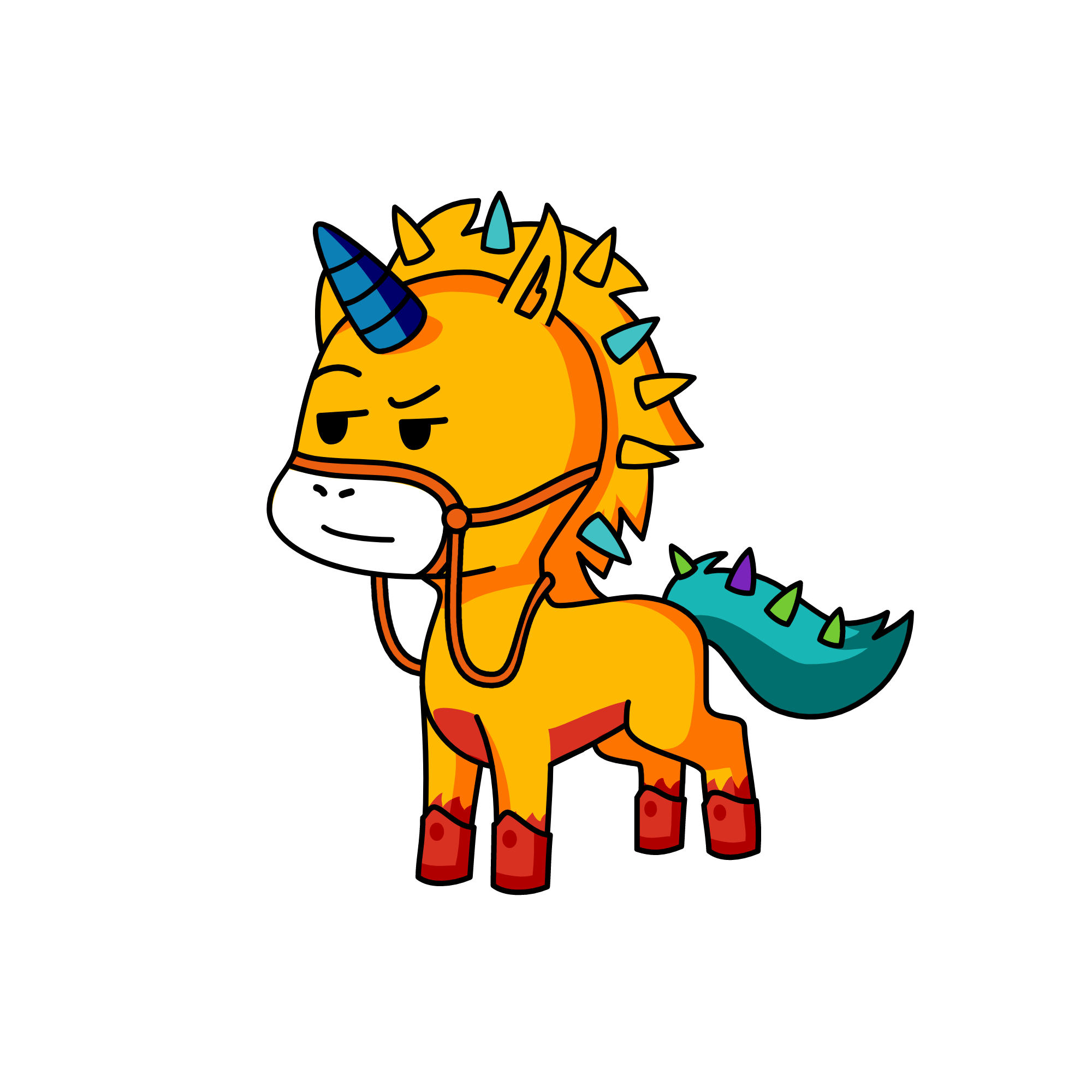 pee, the unicorn