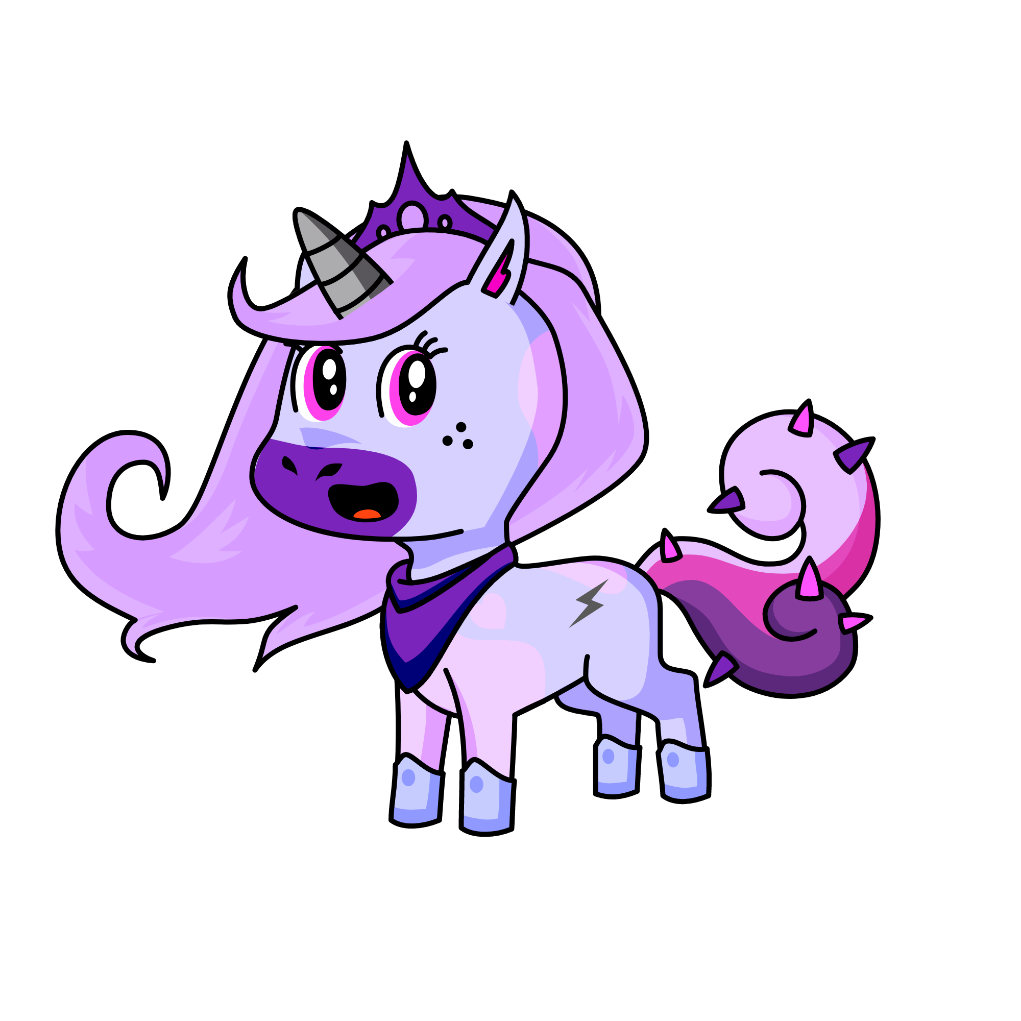 penic bowl cut, the unicorn
