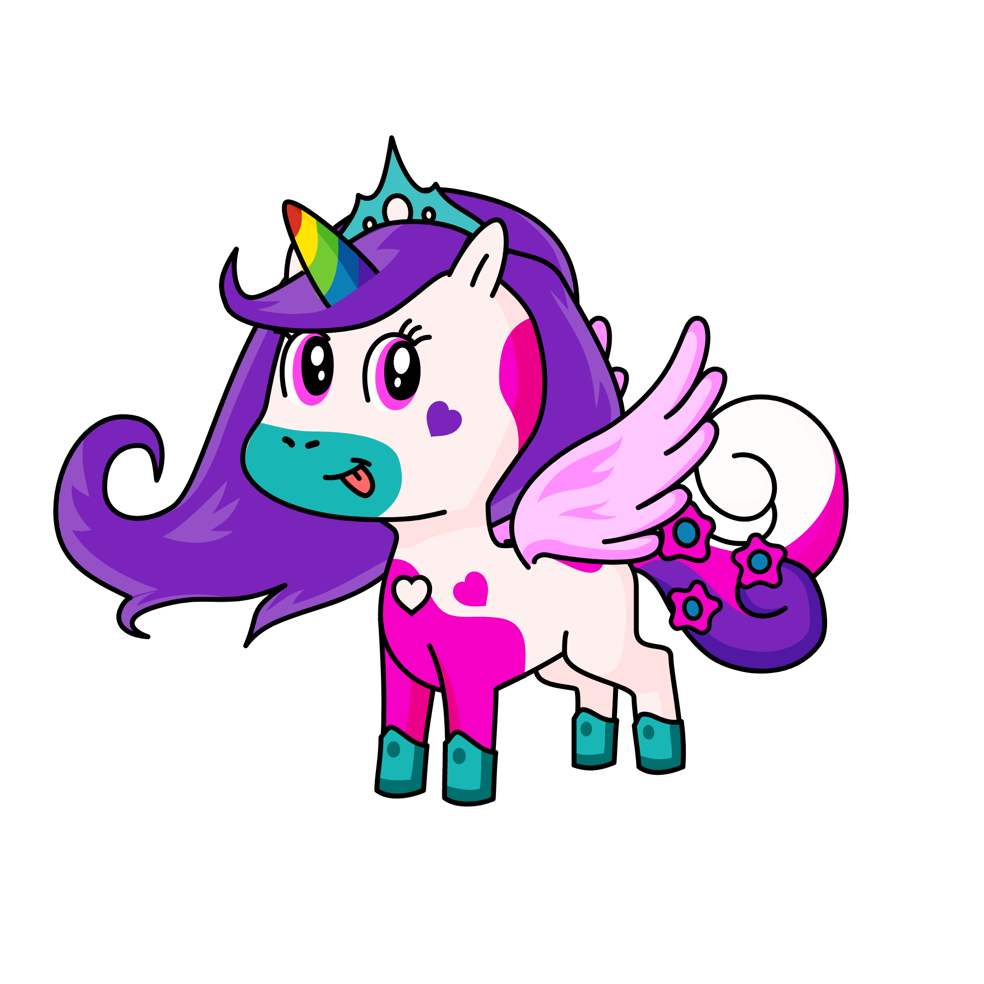 Judy, the unicorn