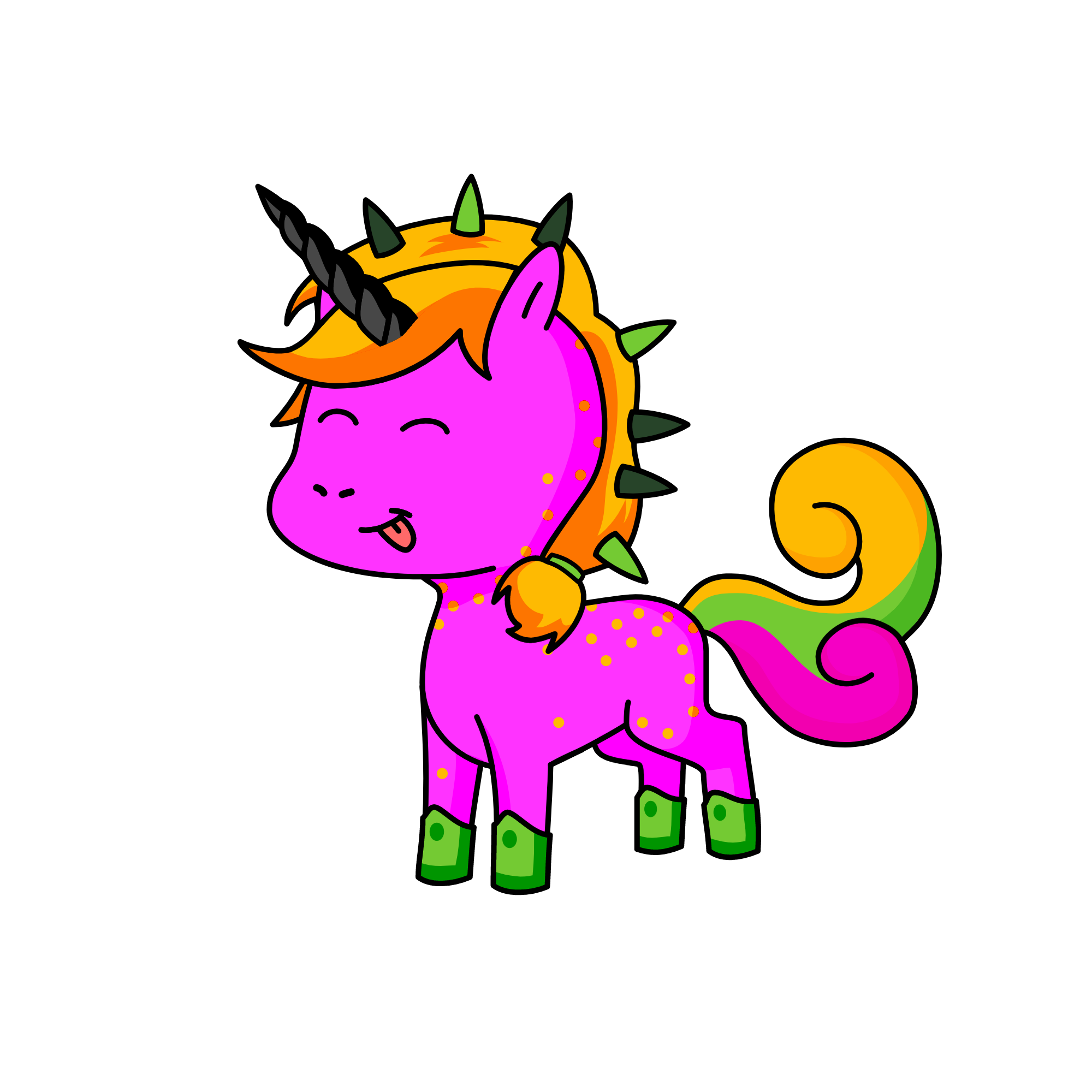 silly, the unicorn