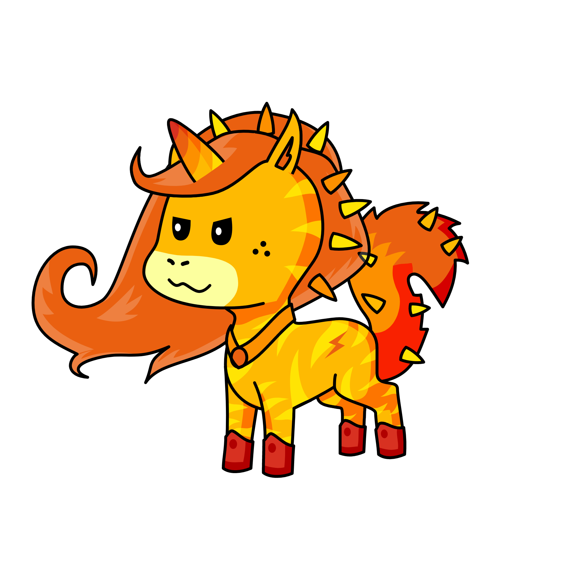                           fircorn                             , the unicorn