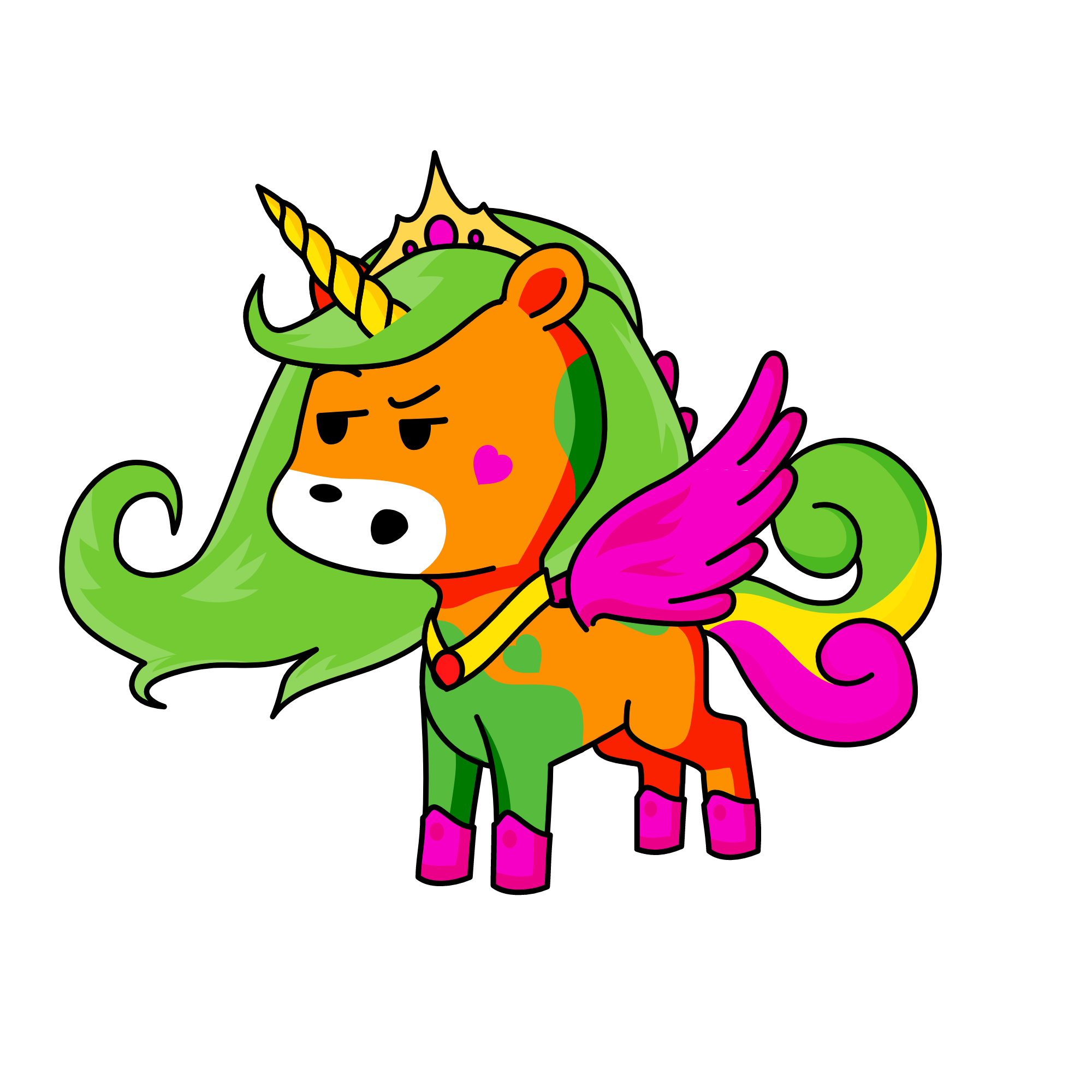 Fairli, the unicorn