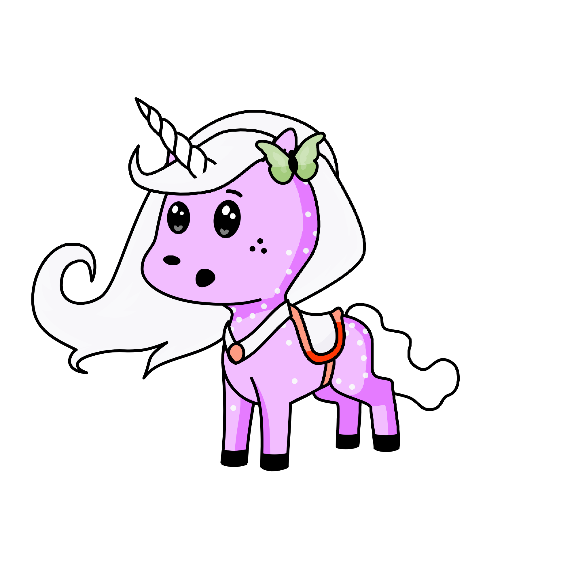 Dilly Dally , the unicorn