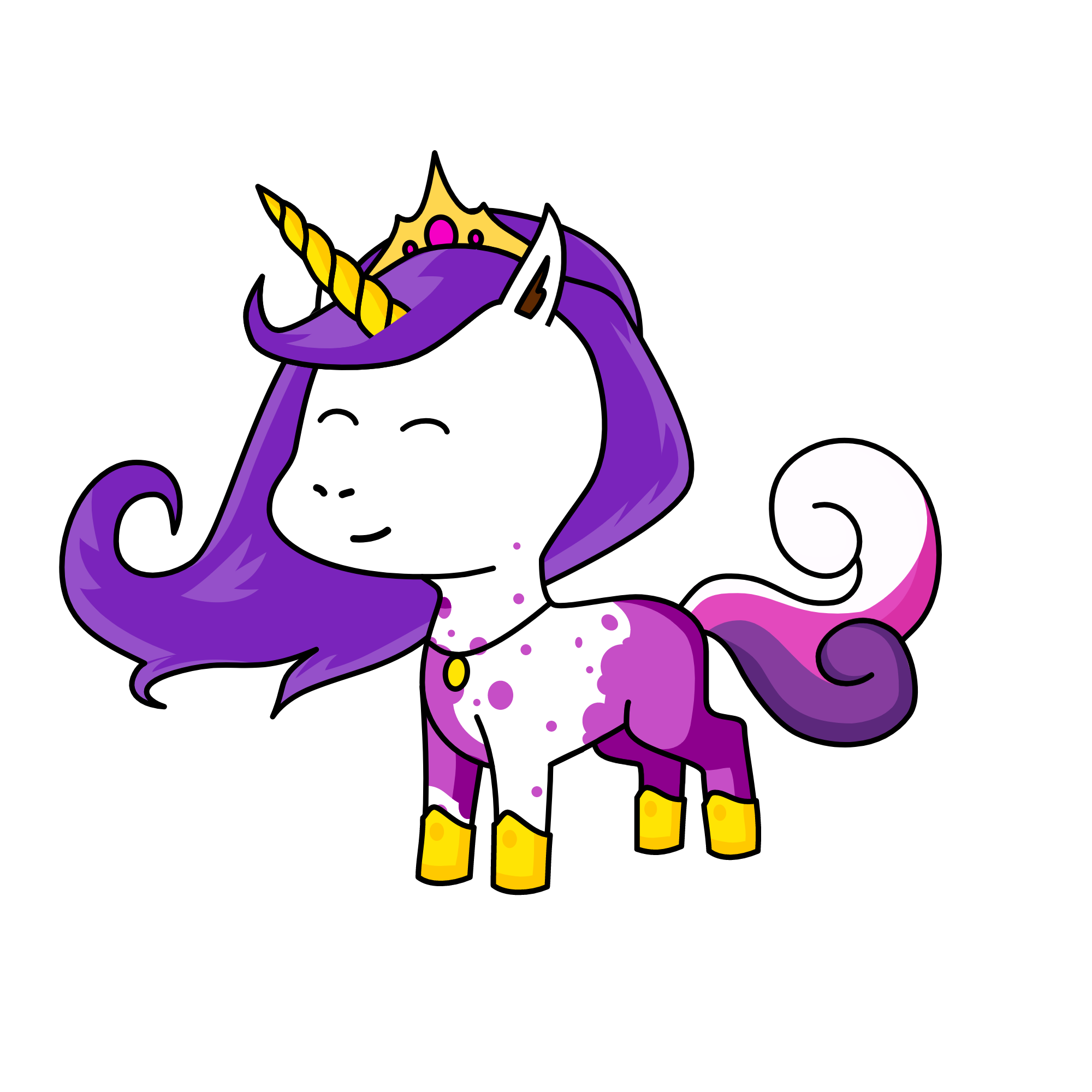Linu, the unicorn