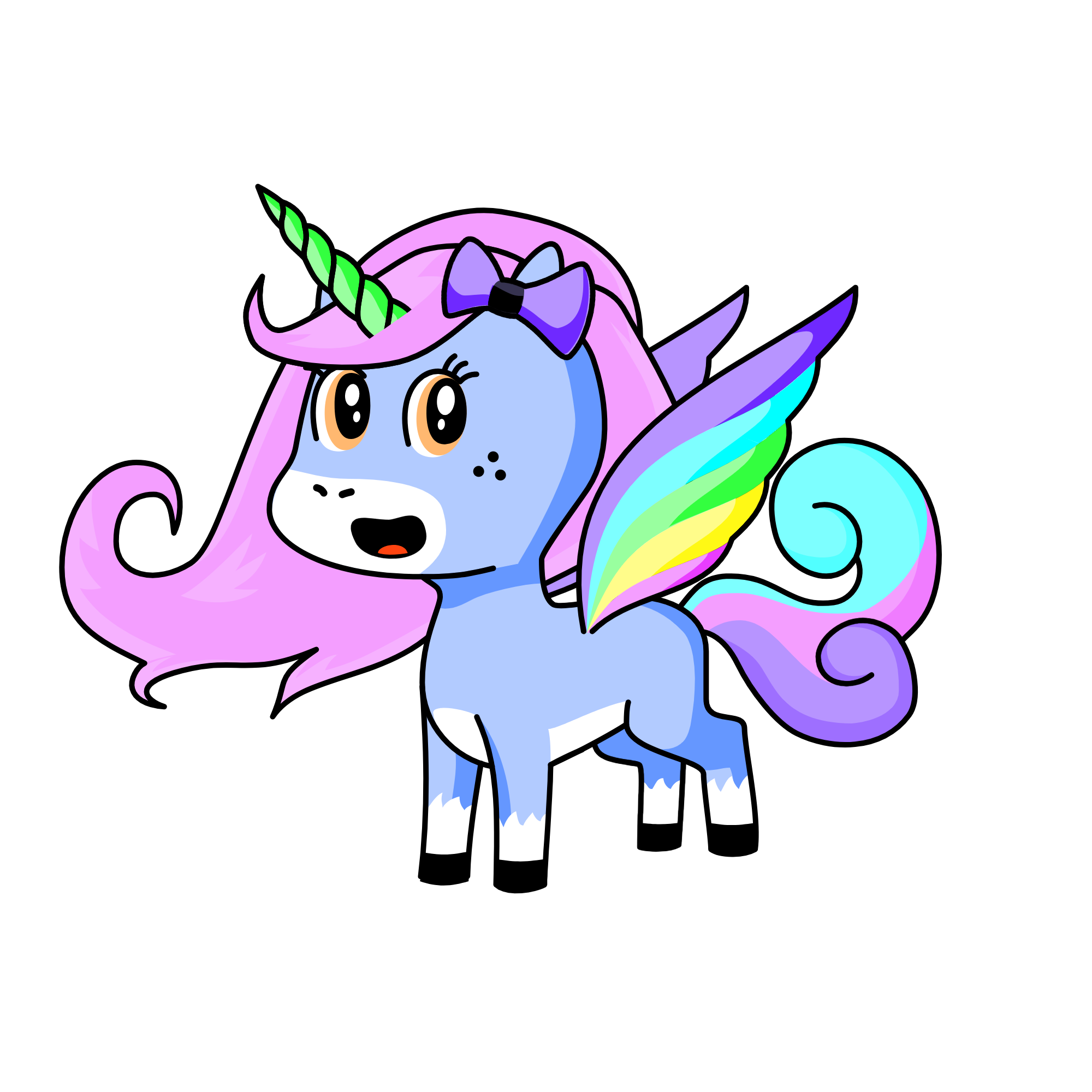 Lila, the unicorn