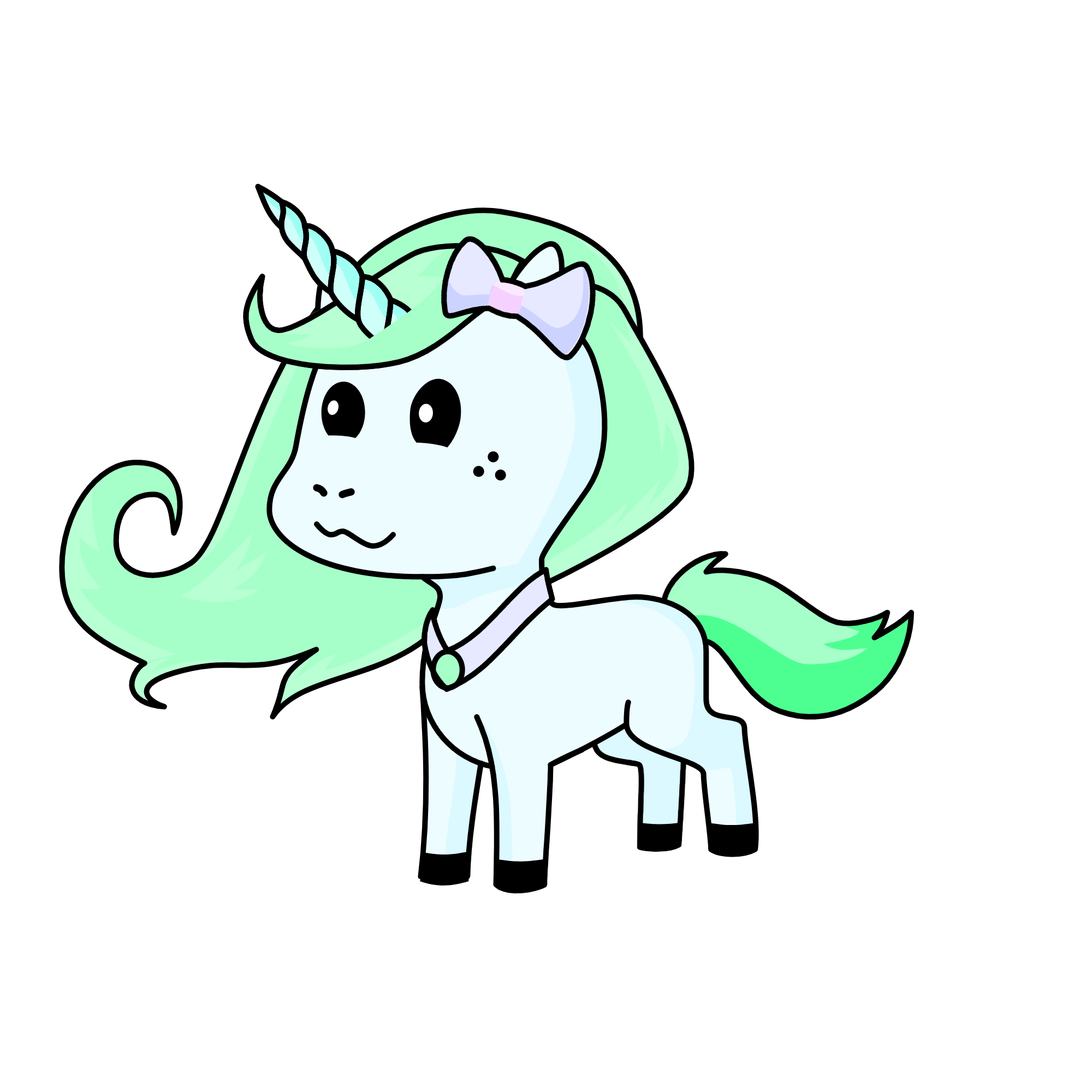 Shimmer, the unicorn